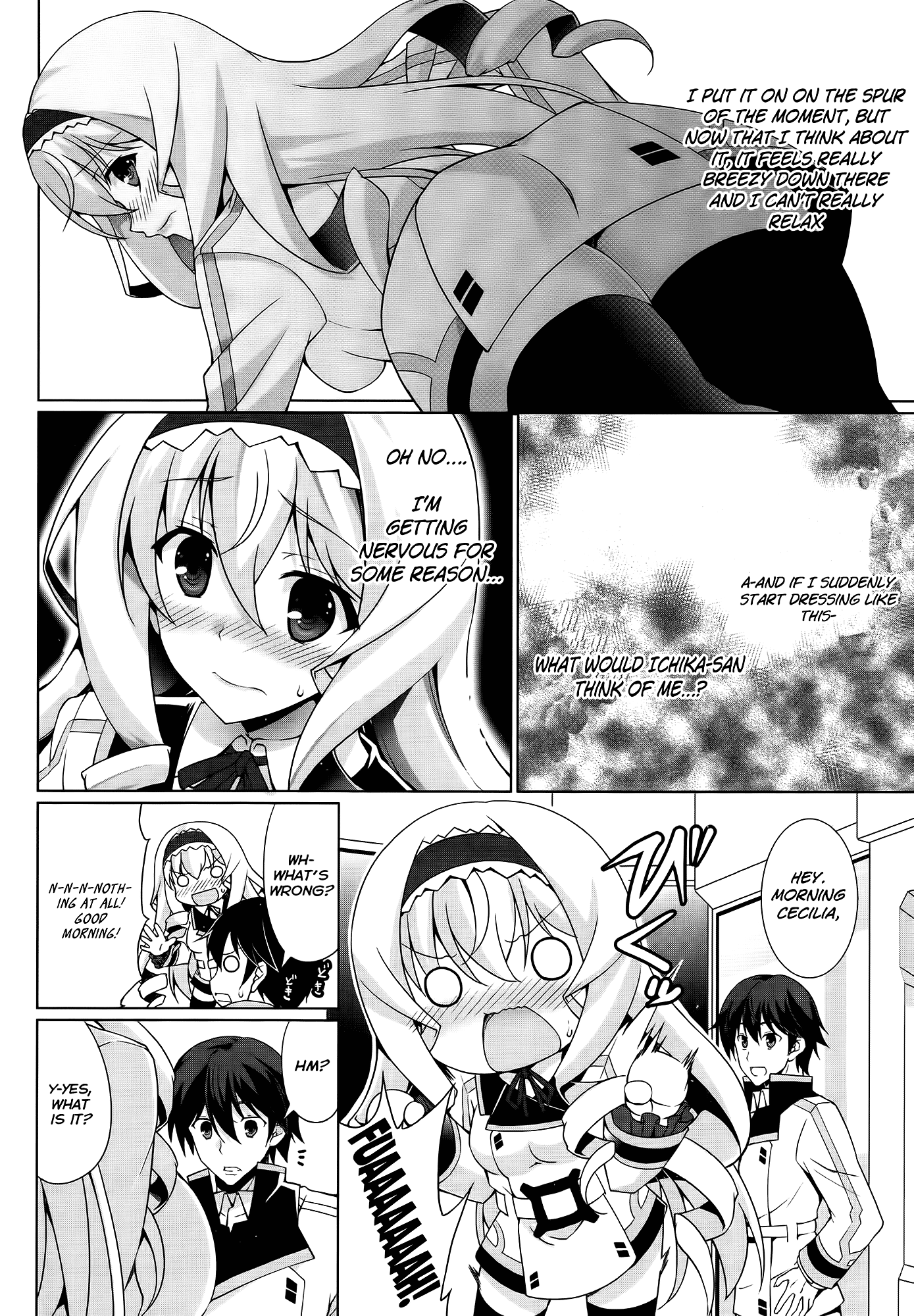 Infinite Stratos Comic Anthology Chapter 10.2 page 3 - Chapter 10 v2 : Do You Like Miniskirts?