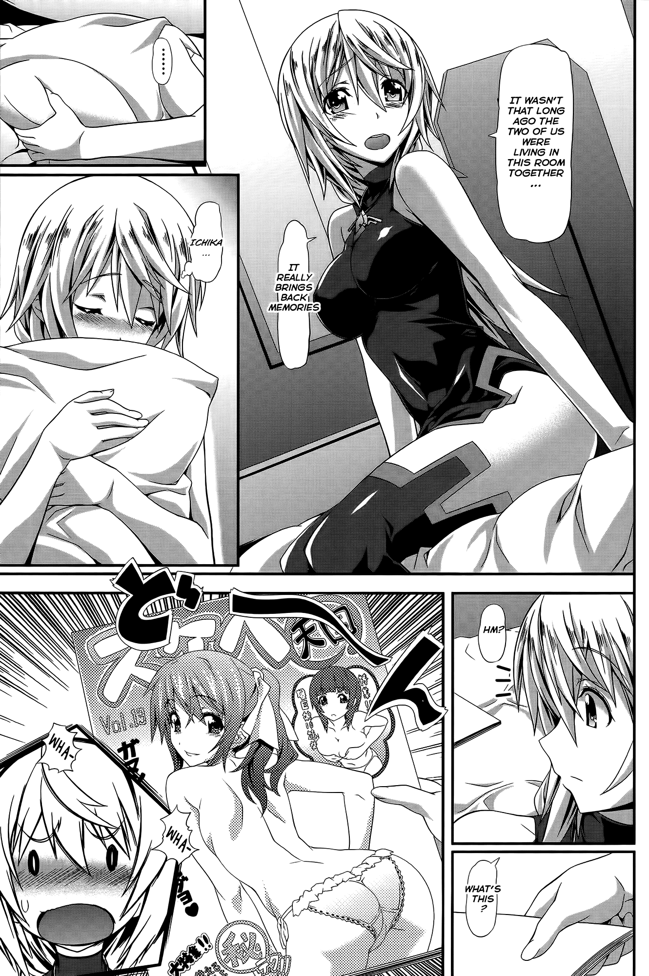 Infinite Stratos Comic Anthology Chapter 11.2 page 3 - Chapter 11 v2 : Touble Under The Pillow