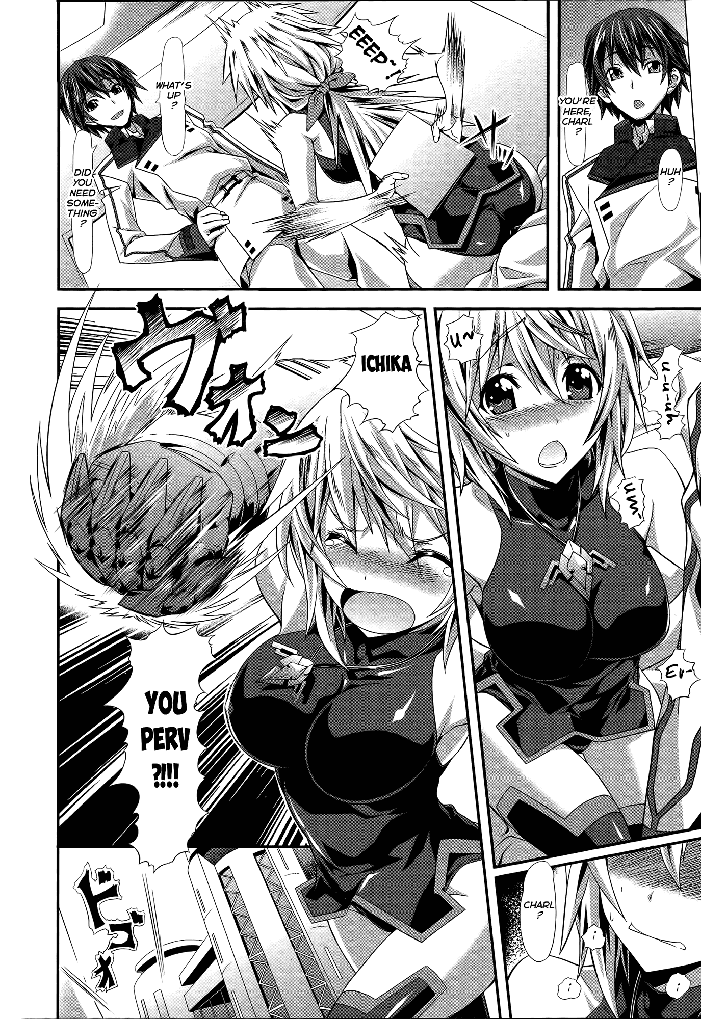 Infinite Stratos Comic Anthology Chapter 11.2 page 4 - Chapter 11 v2 : Touble Under The Pillow