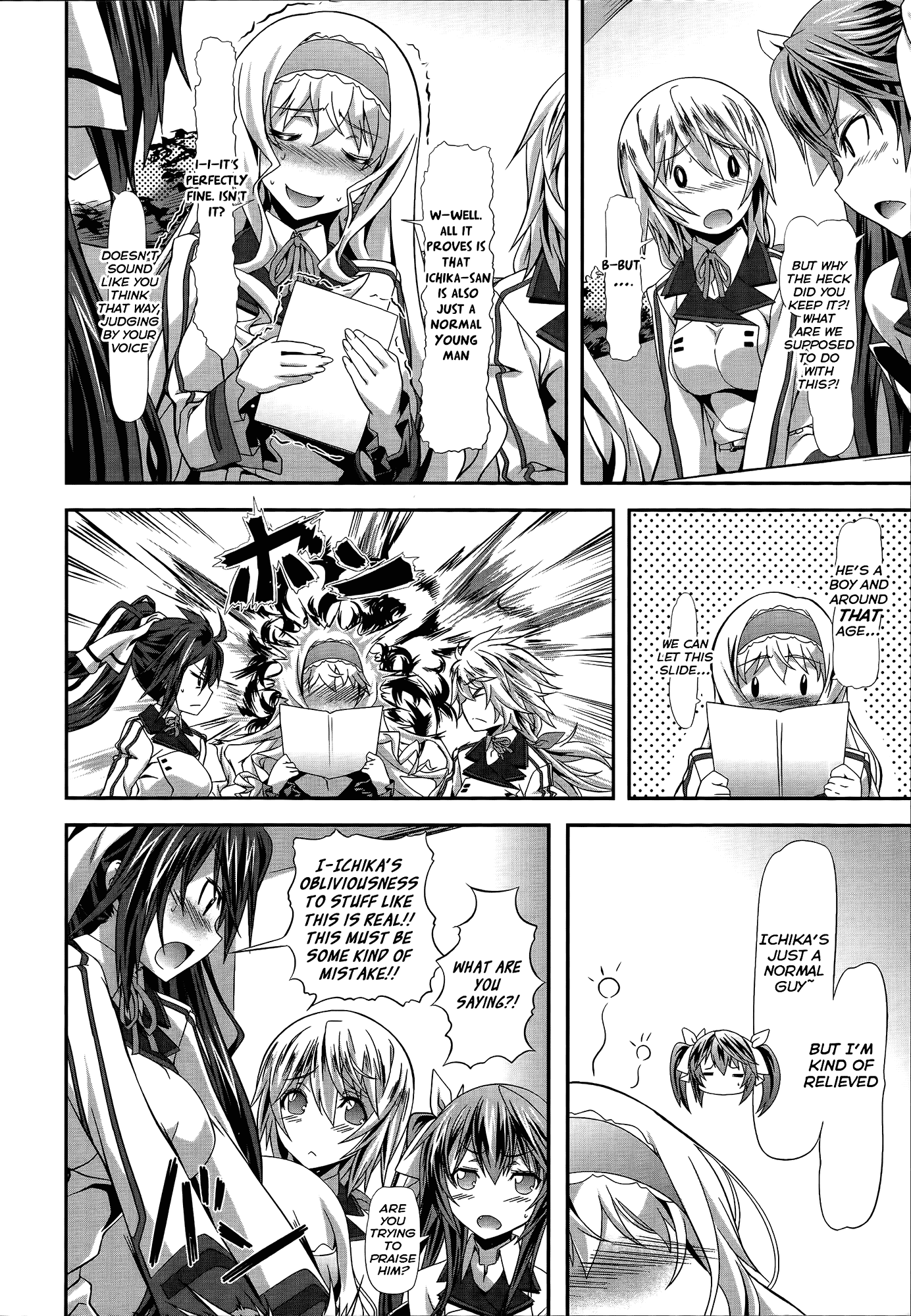 Infinite Stratos Comic Anthology Chapter 11.2 page 6 - Chapter 11 v2 : Touble Under The Pillow