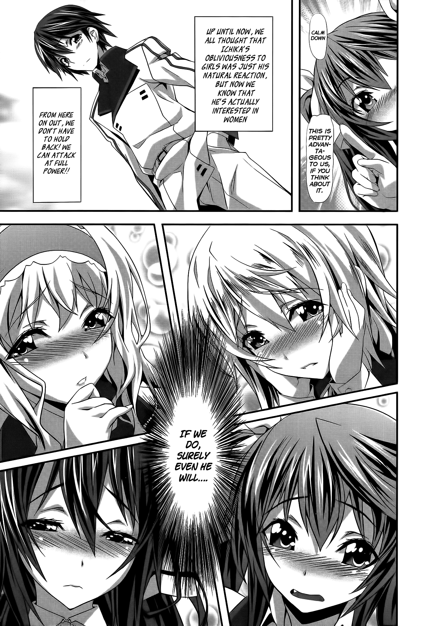 Infinite Stratos Comic Anthology Chapter 11.2 page 7 - Chapter 11 v2 : Touble Under The Pillow
