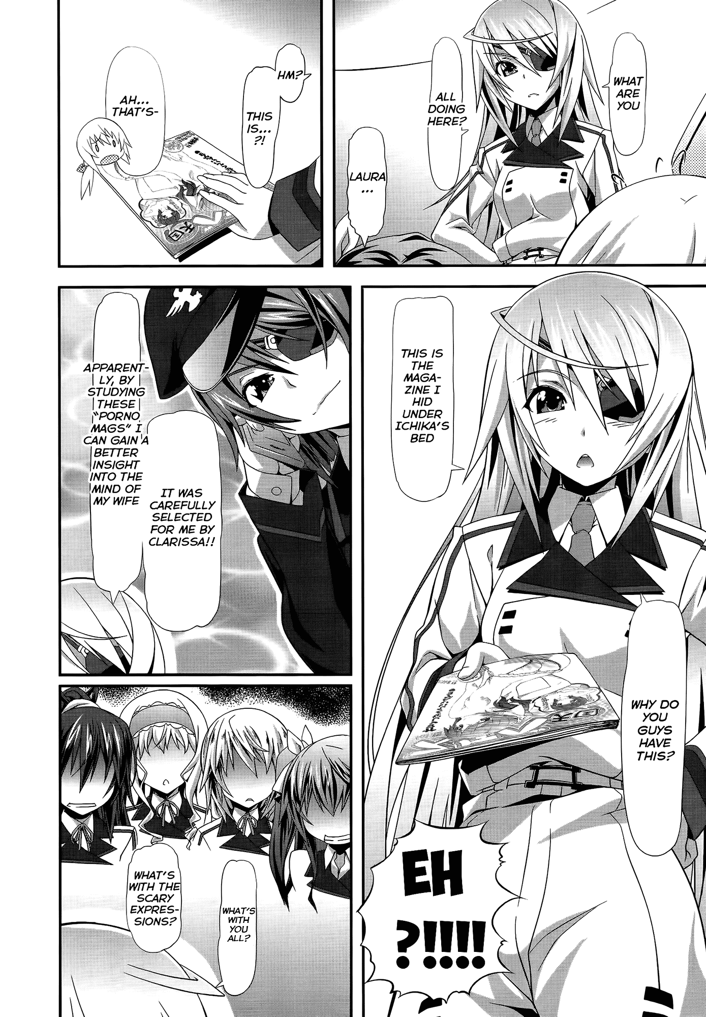 Infinite Stratos Comic Anthology Chapter 11.2 page 8 - Chapter 11 v2 : Touble Under The Pillow