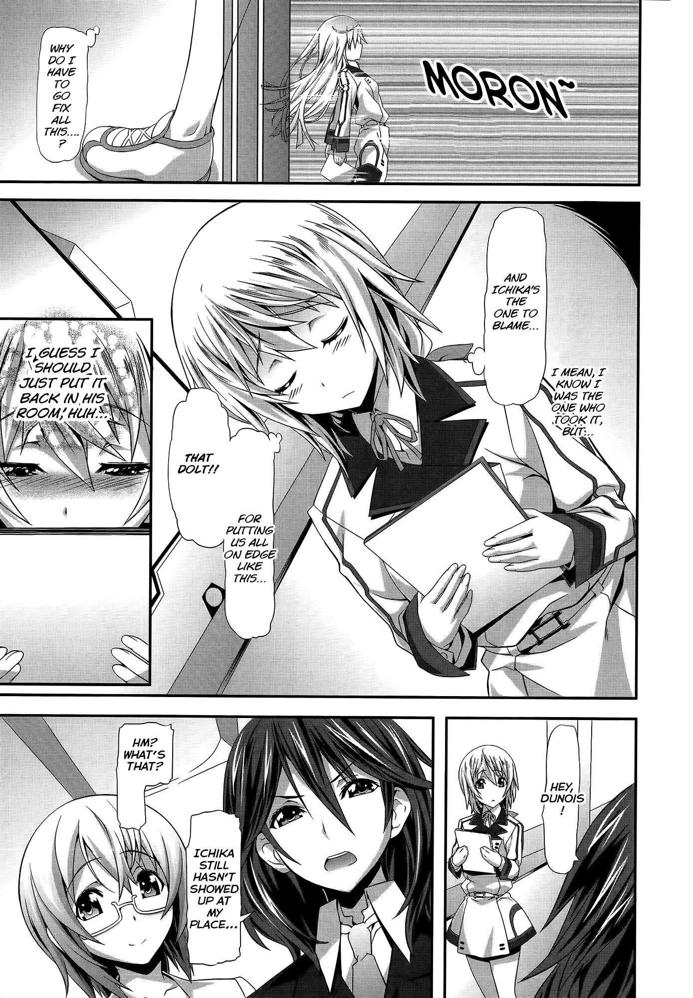 Infinite Stratos Comic Anthology Chapter 11.2 page 9 - Chapter 11 v2 : Touble Under The Pillow