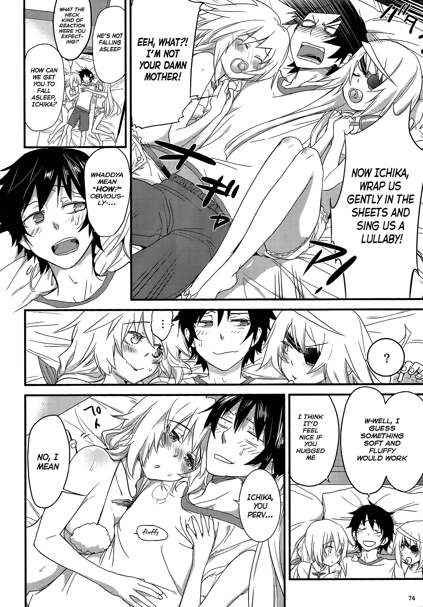 Infinite Stratos Comic Anthology Chapter 13.2 page 2 - Chapter 13 v2 : To Help With Those Nights You Can't Fall Asleep