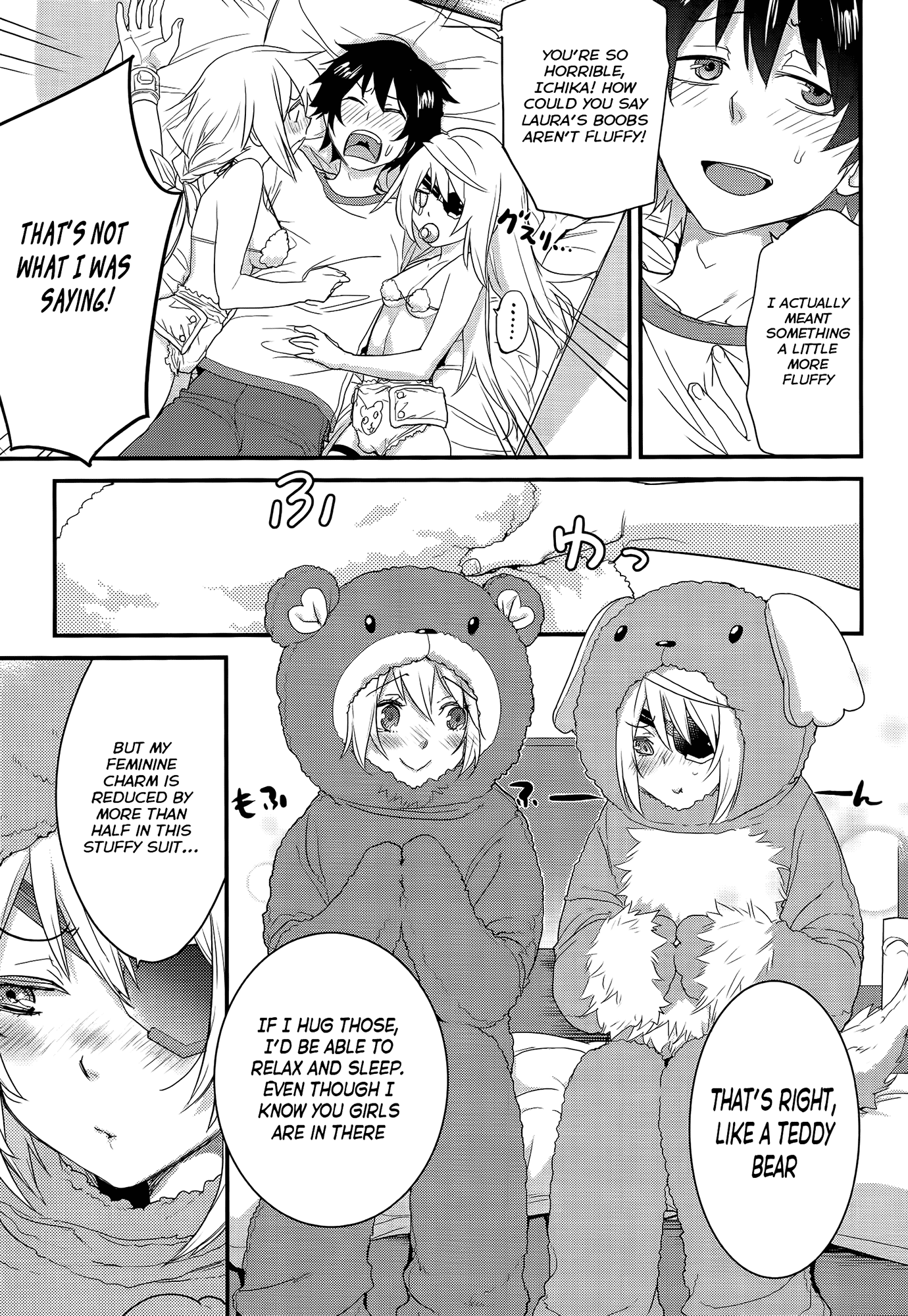 Infinite Stratos Comic Anthology Chapter 13.2 page 3 - Chapter 13 v2 : To Help With Those Nights You Can't Fall Asleep