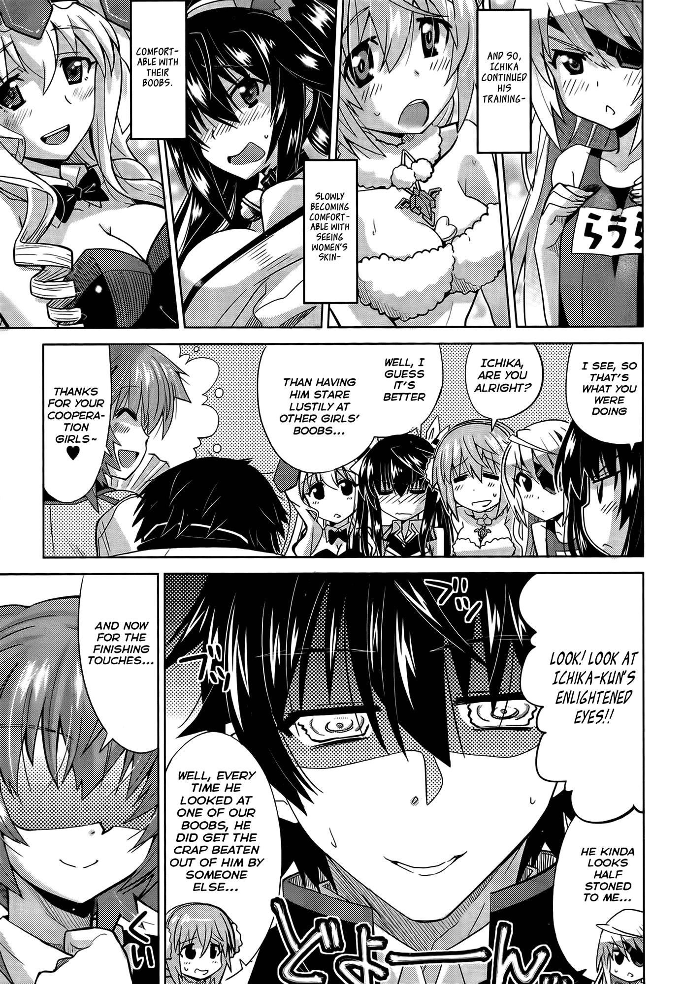 Infinite Stratos Comic Anthology Chapter 14.2 page 7 - Chapter 14 v2 : Training With The President!
