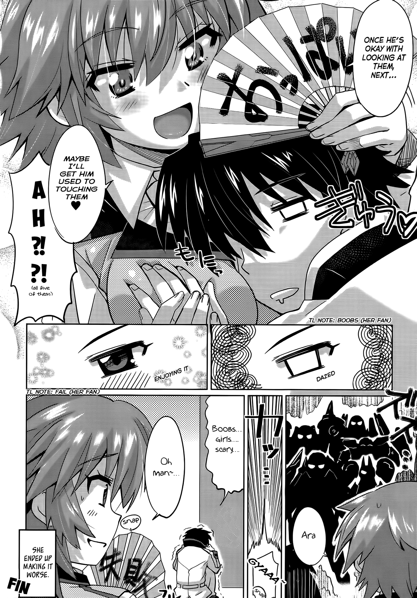 Infinite Stratos Comic Anthology Chapter 14.2 page 8 - Chapter 14 v2 : Training With The President!