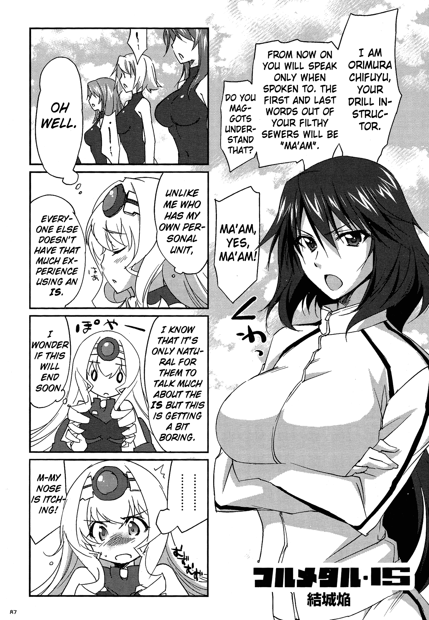 Infinite Stratos Comic Anthology Chapter 15.2 page 2 - Chapter 15 v2 : Full Metal IS