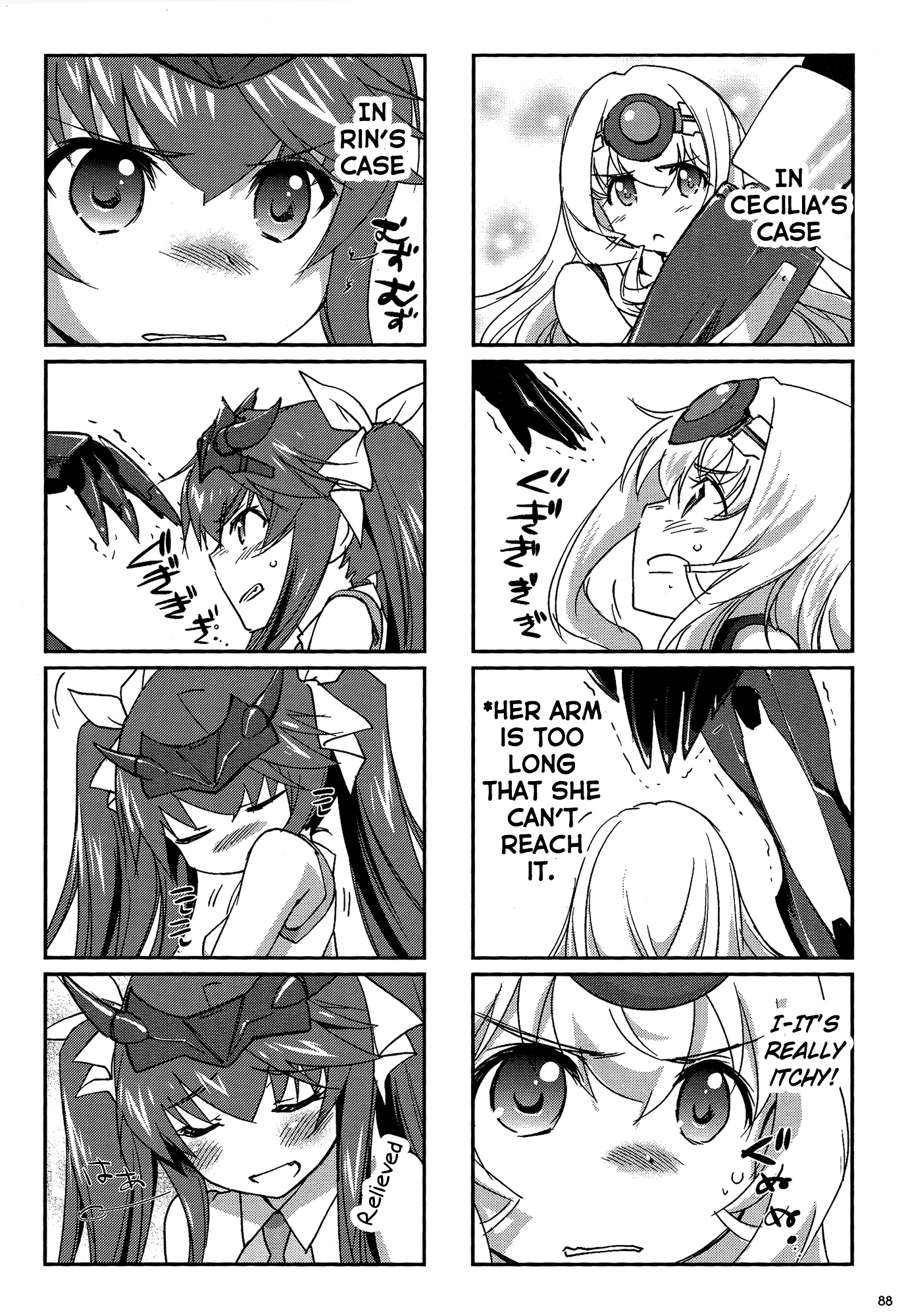 Infinite Stratos Comic Anthology Chapter 15.2 page 3 - Chapter 15 v2 : Full Metal IS