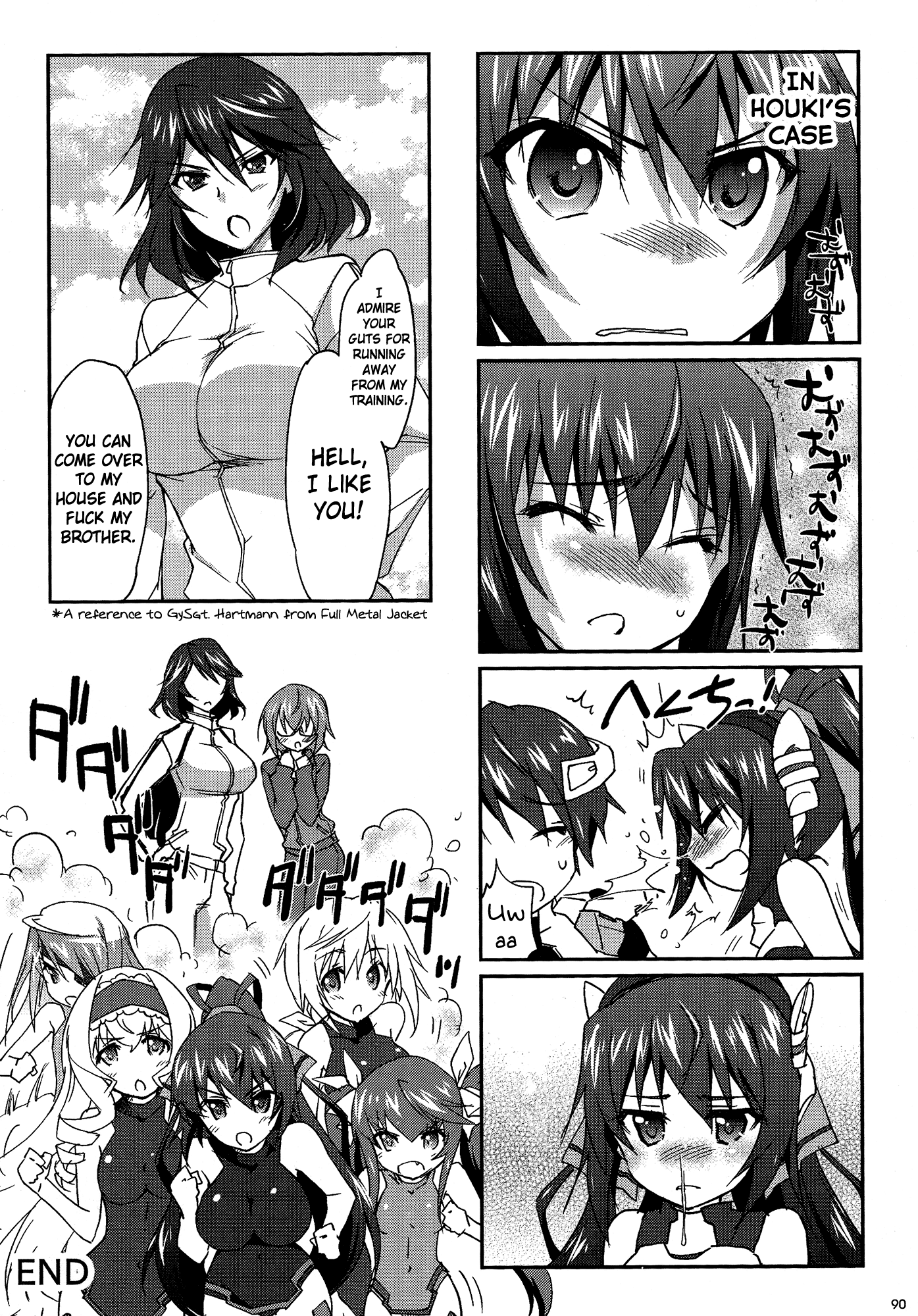 Infinite Stratos Comic Anthology Chapter 15.2 page 5 - Chapter 15 v2 : Full Metal IS