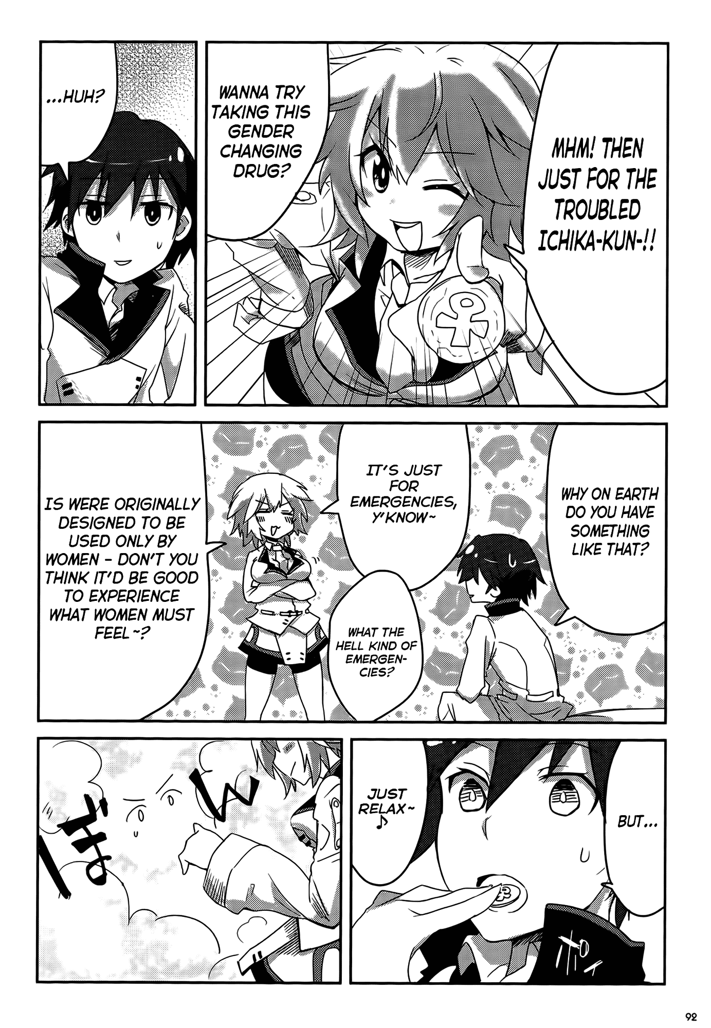 Infinite Stratos Comic Anthology Chapter 16.2 page 2 - Chapter 16 v2 : Ichika's is Everyone's Bride