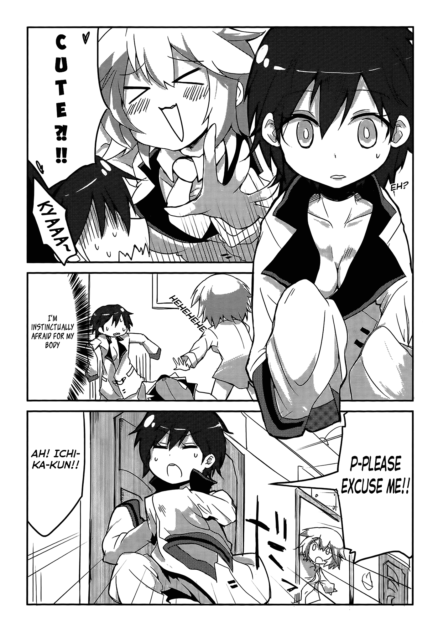 Infinite Stratos Comic Anthology Chapter 16.2 page 3 - Chapter 16 v2 : Ichika's is Everyone's Bride