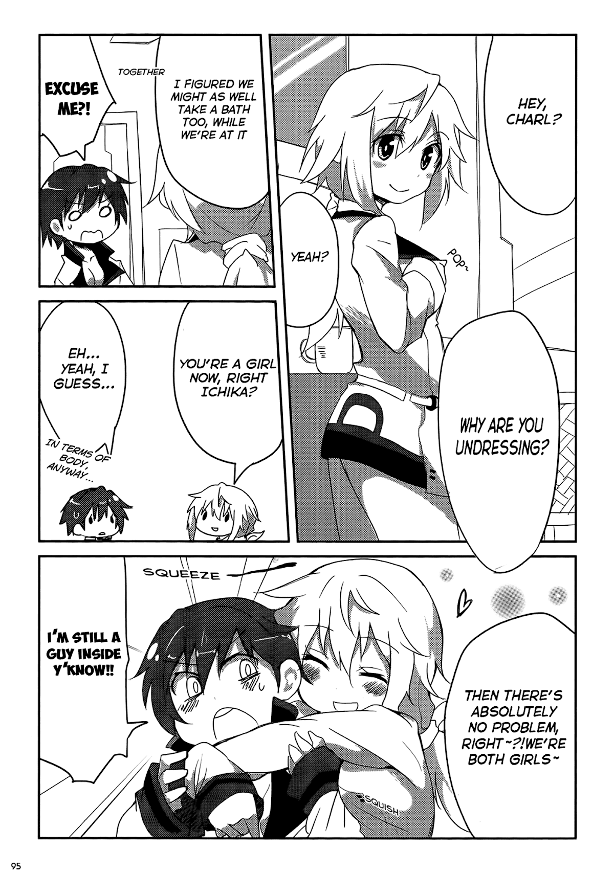 Infinite Stratos Comic Anthology Chapter 16.2 page 5 - Chapter 16 v2 : Ichika's is Everyone's Bride