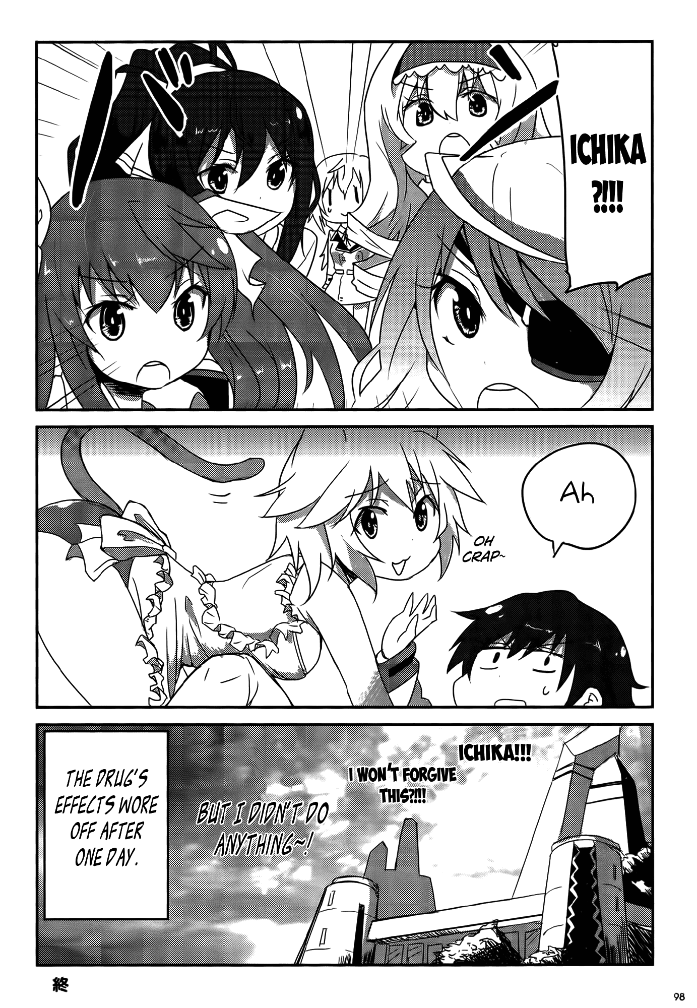 Infinite Stratos Comic Anthology Chapter 16.2 page 8 - Chapter 16 v2 : Ichika's is Everyone's Bride