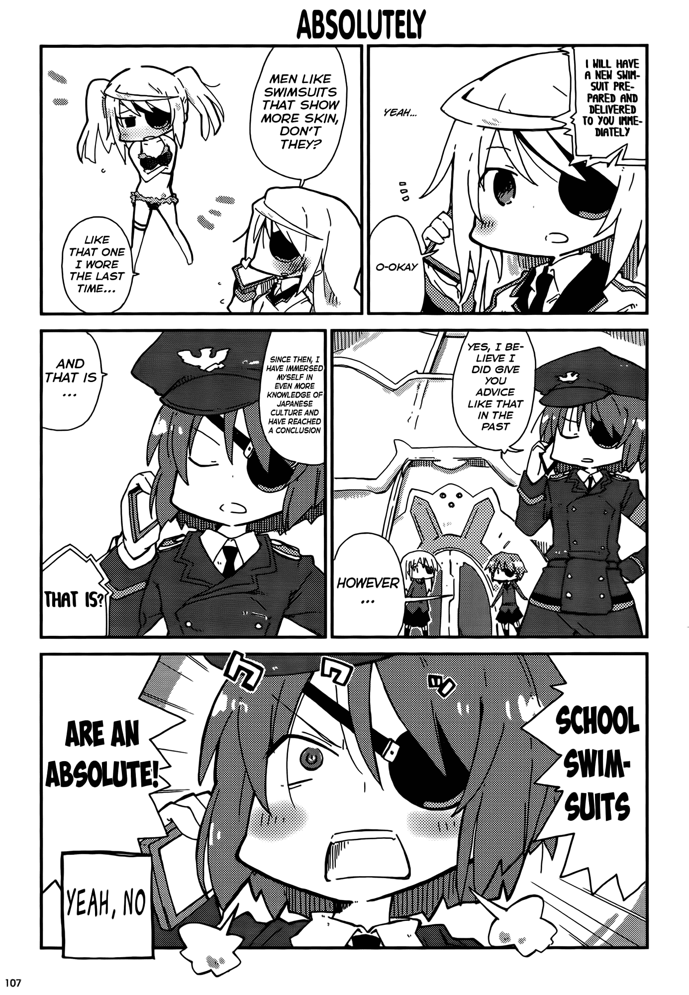 Infinite Stratos Comic Anthology Chapter 18.2 page 3 - Chapter 18 v2 : Underside of Laura