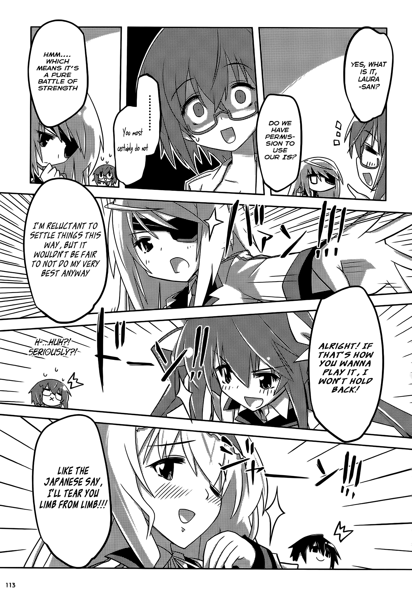 Infinite Stratos Comic Anthology Chapter 19.2 page 3 - Chapter 19 v2 : Yamada-Sensei's King Solomon Play