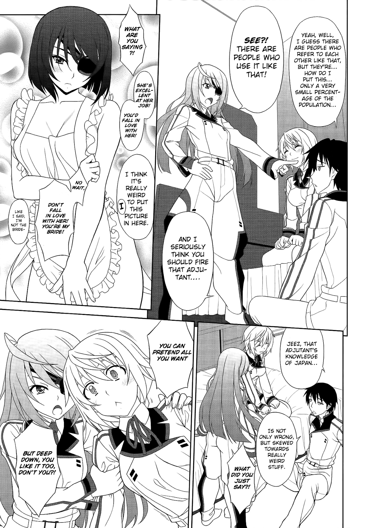 Infinite Stratos Comic Anthology Chapter 20.2 page 3 - Chapter 20 v2 : Something You Won't Concede
