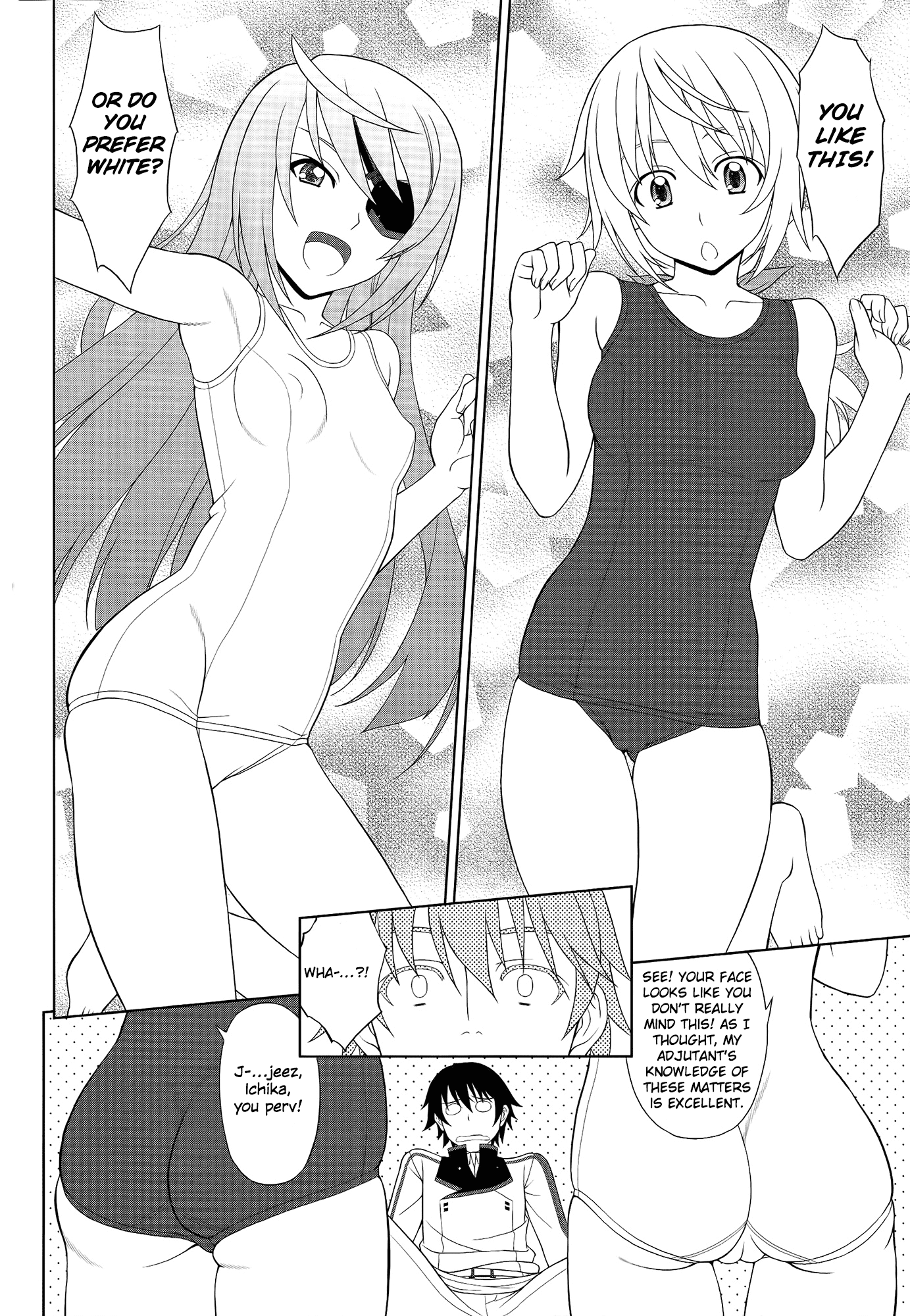 Infinite Stratos Comic Anthology Chapter 20.2 page 4 - Chapter 20 v2 : Something You Won't Concede
