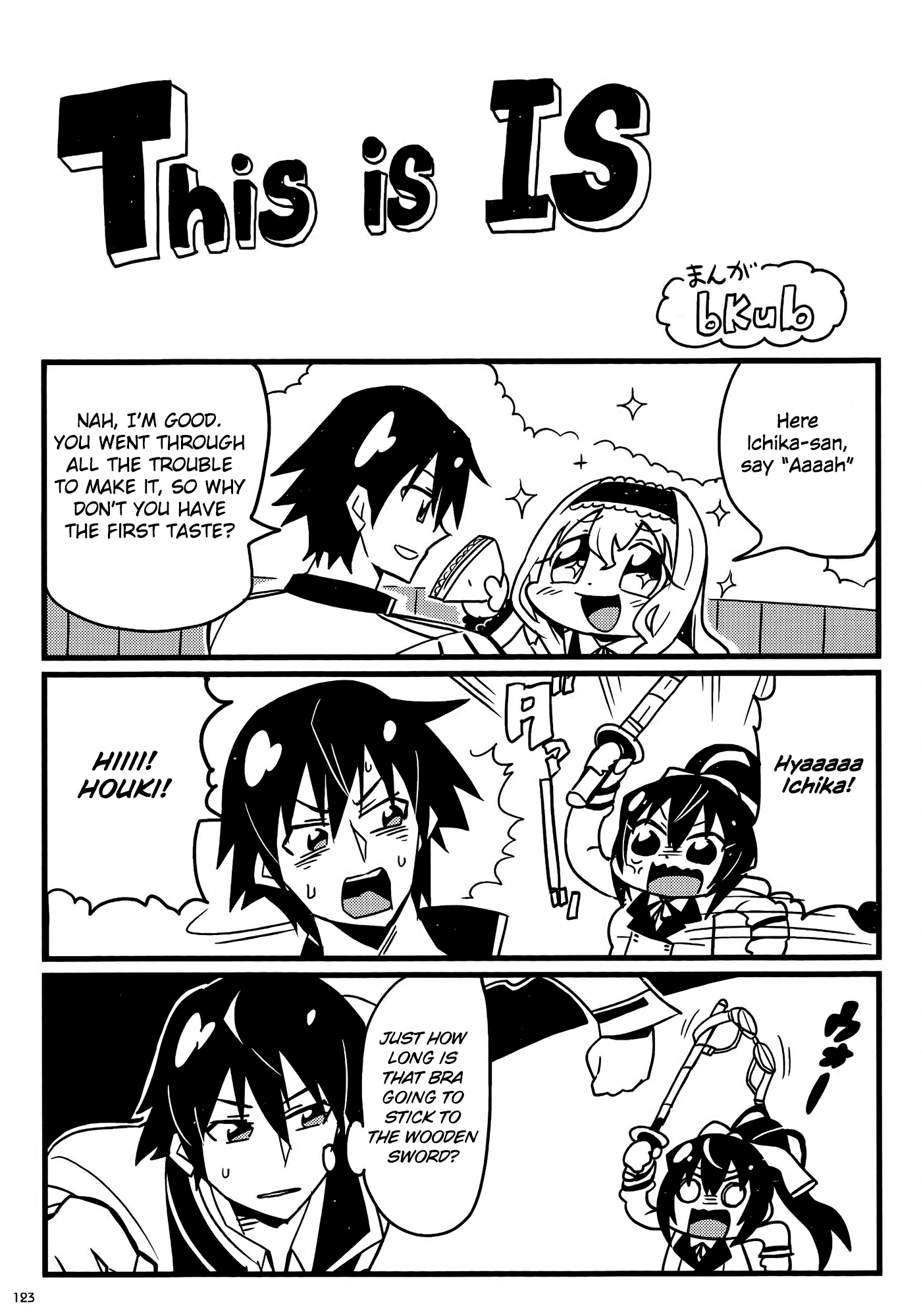 Infinite Stratos Comic Anthology Chapter 21.2 page 1 - Chapter 21 v2 : This is IS