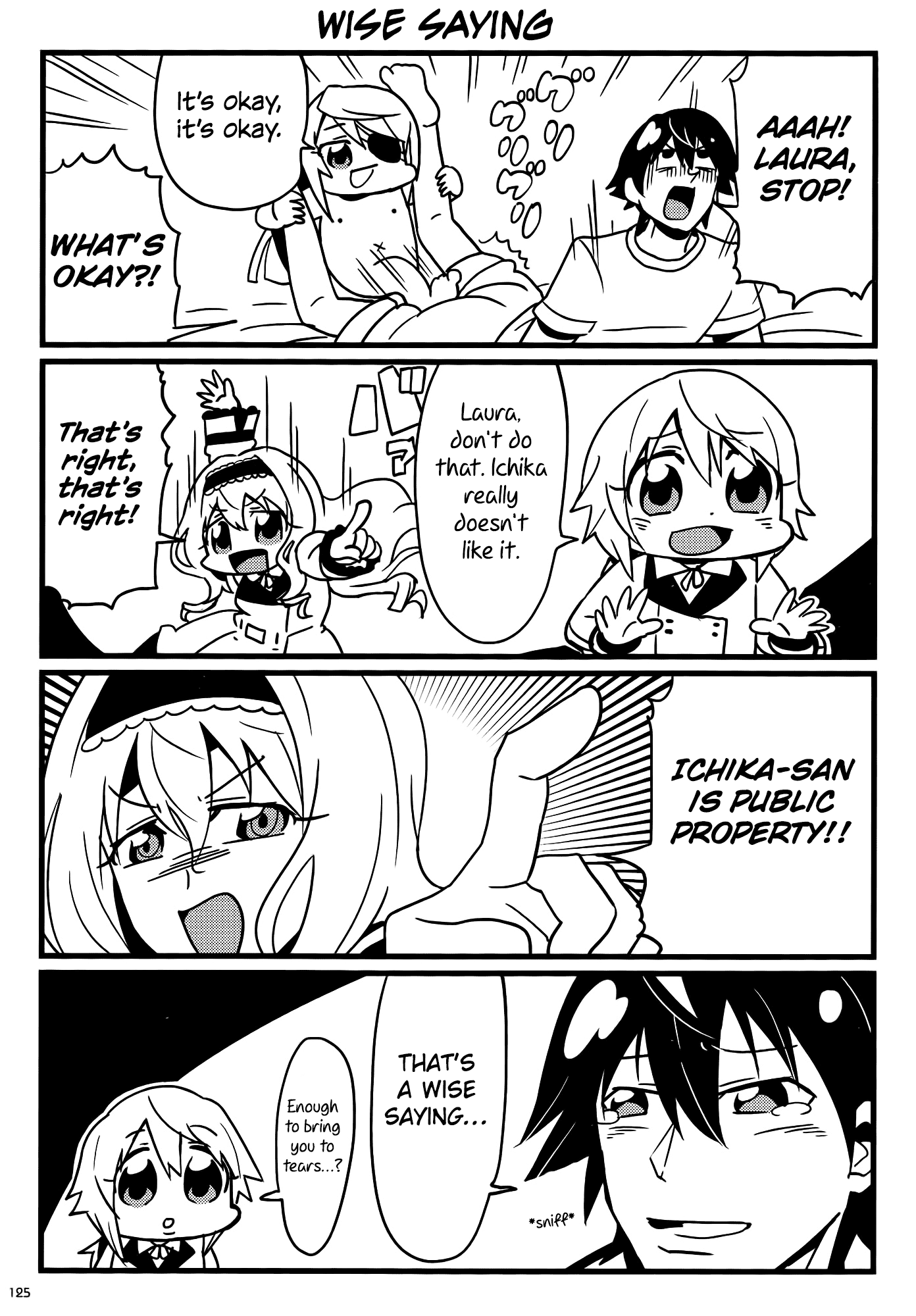 Infinite Stratos Comic Anthology Chapter 21.2 page 3 - Chapter 21 v2 : This is IS