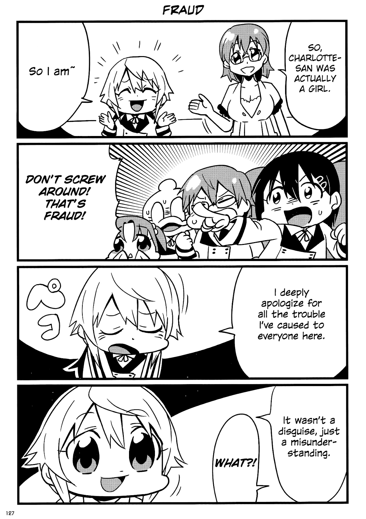 Infinite Stratos Comic Anthology Chapter 21.2 page 5 - Chapter 21 v2 : This is IS
