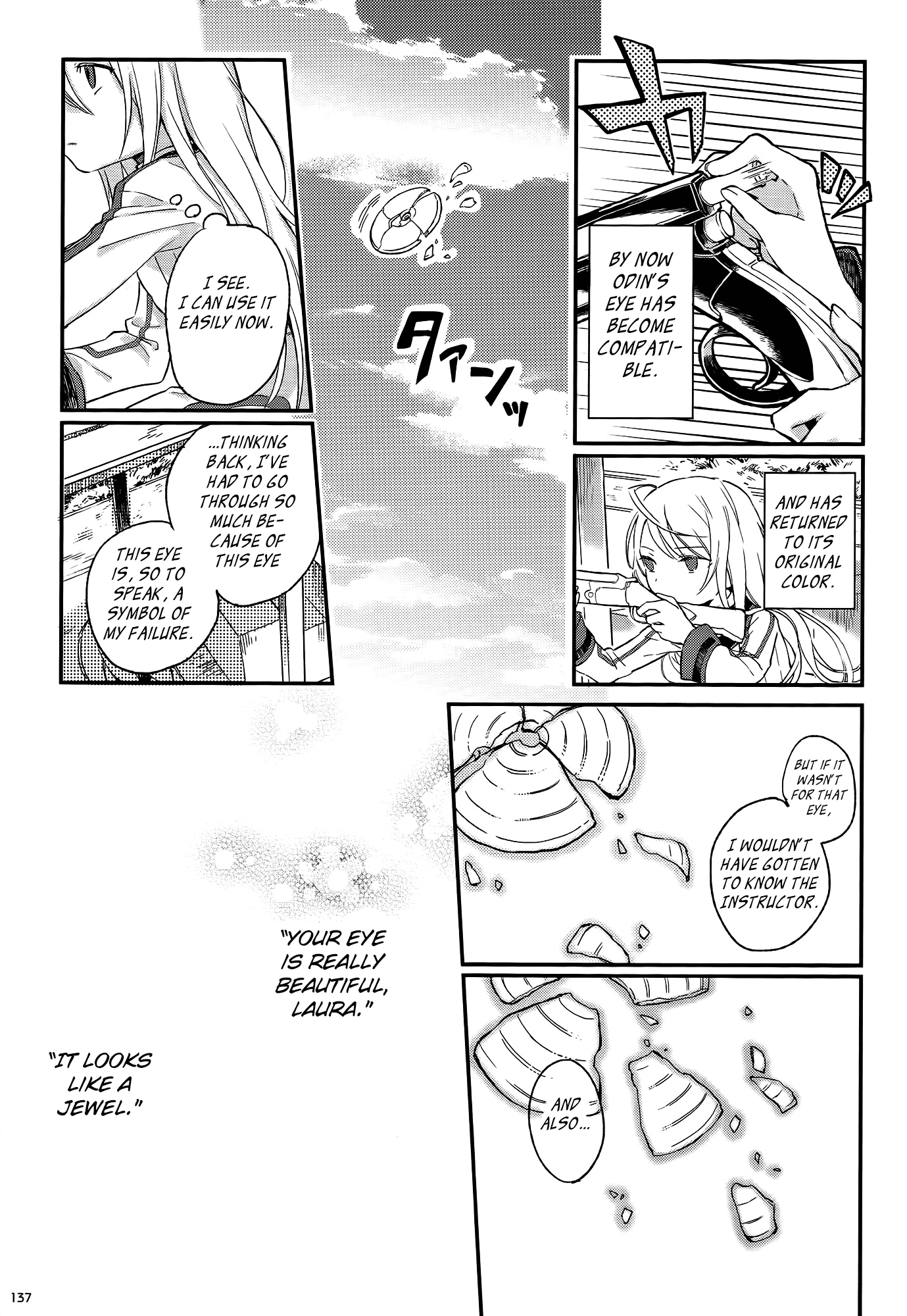 Infinite Stratos Comic Anthology Chapter 23.2 page 3 - Chapter 23 v2 : Golden Eye