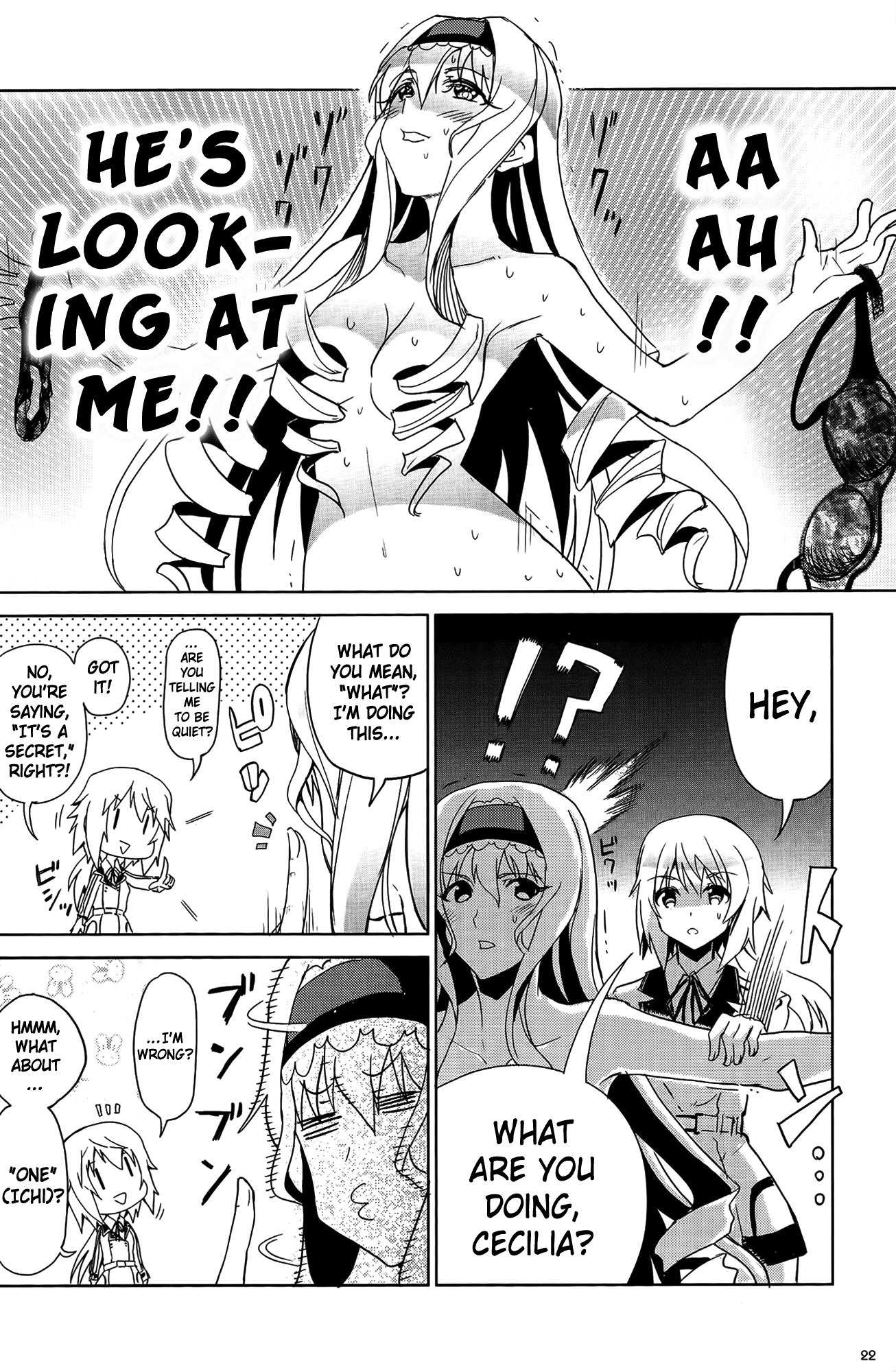 Infinite Stratos Comic Anthology Chapter 3 page 4 - Chapter 3 : Big Service