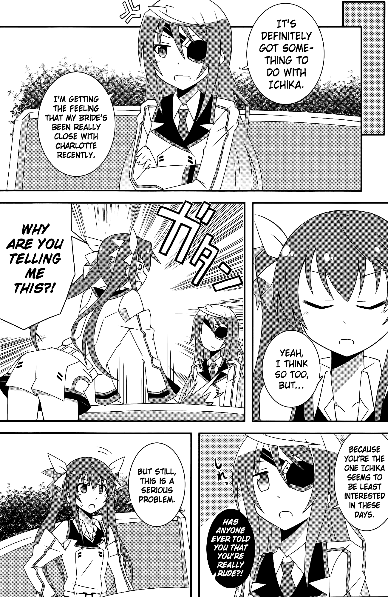 Infinite Stratos Comic Anthology Chapter 4 page 2 - Chapter 4 : RitohaXRitoha