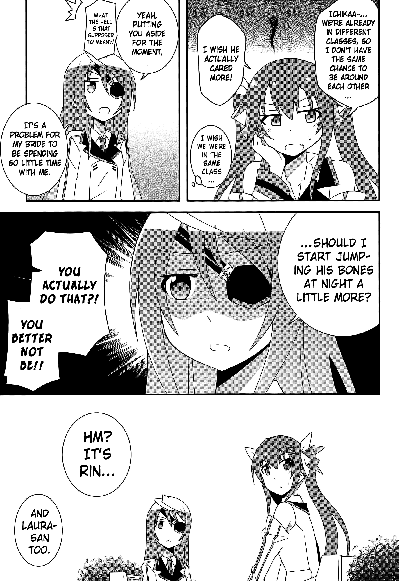 Infinite Stratos Comic Anthology Chapter 4 page 3 - Chapter 4 : RitohaXRitoha
