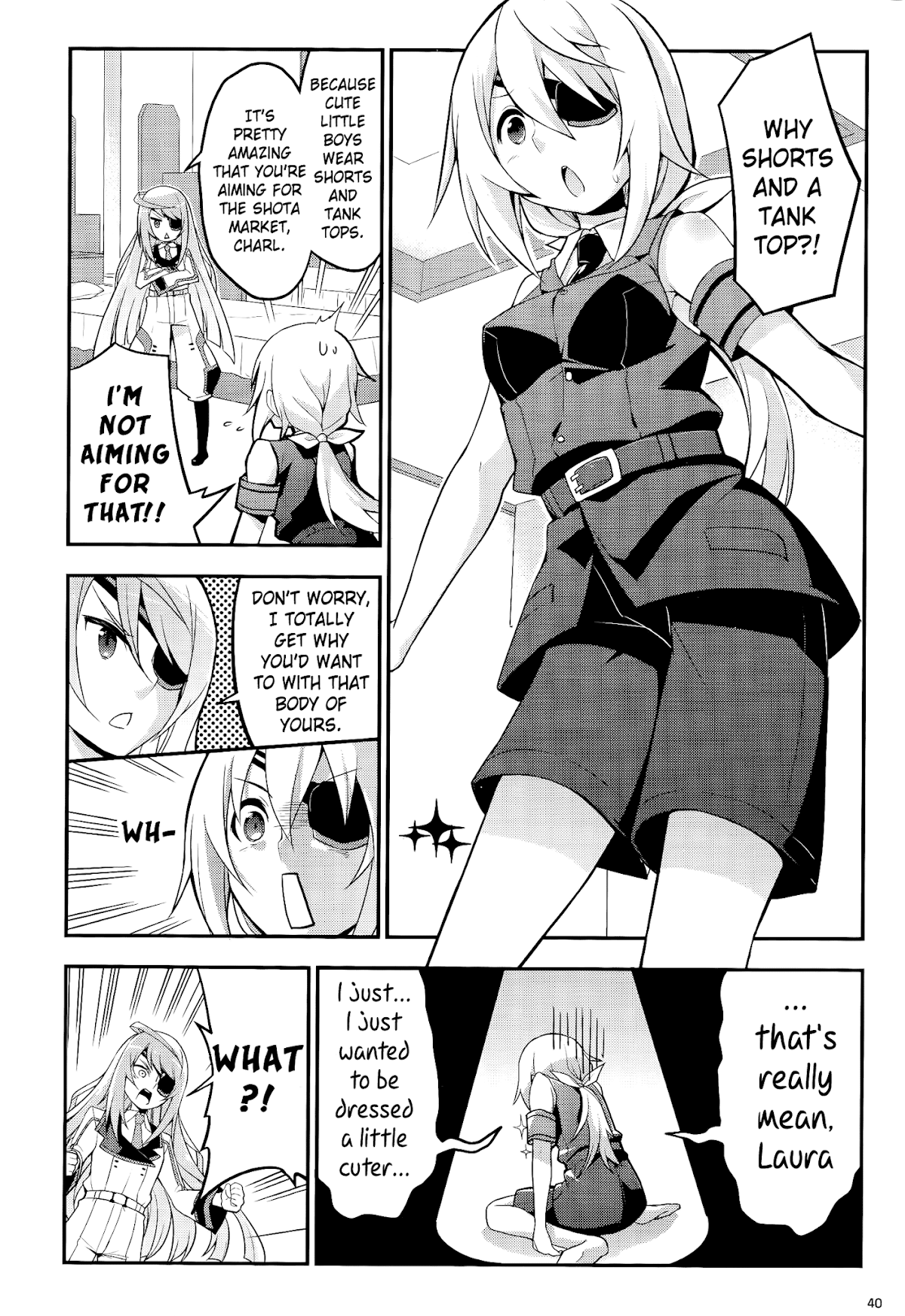 Infinite Stratos Comic Anthology Chapter 7 page 2 - Chapter 7 : Produced by Laura