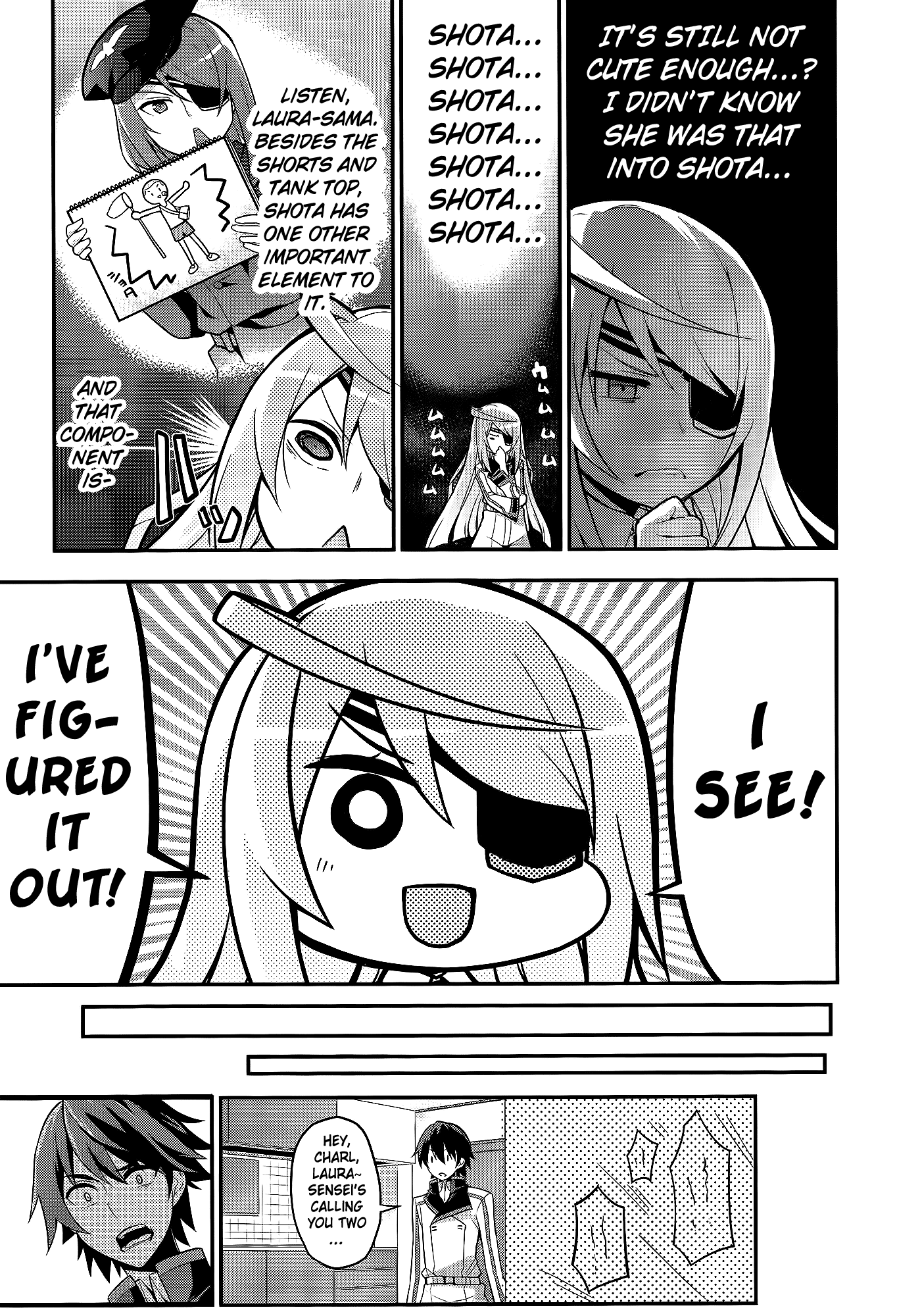 Infinite Stratos Comic Anthology Chapter 7 page 3 - Chapter 7 : Produced by Laura