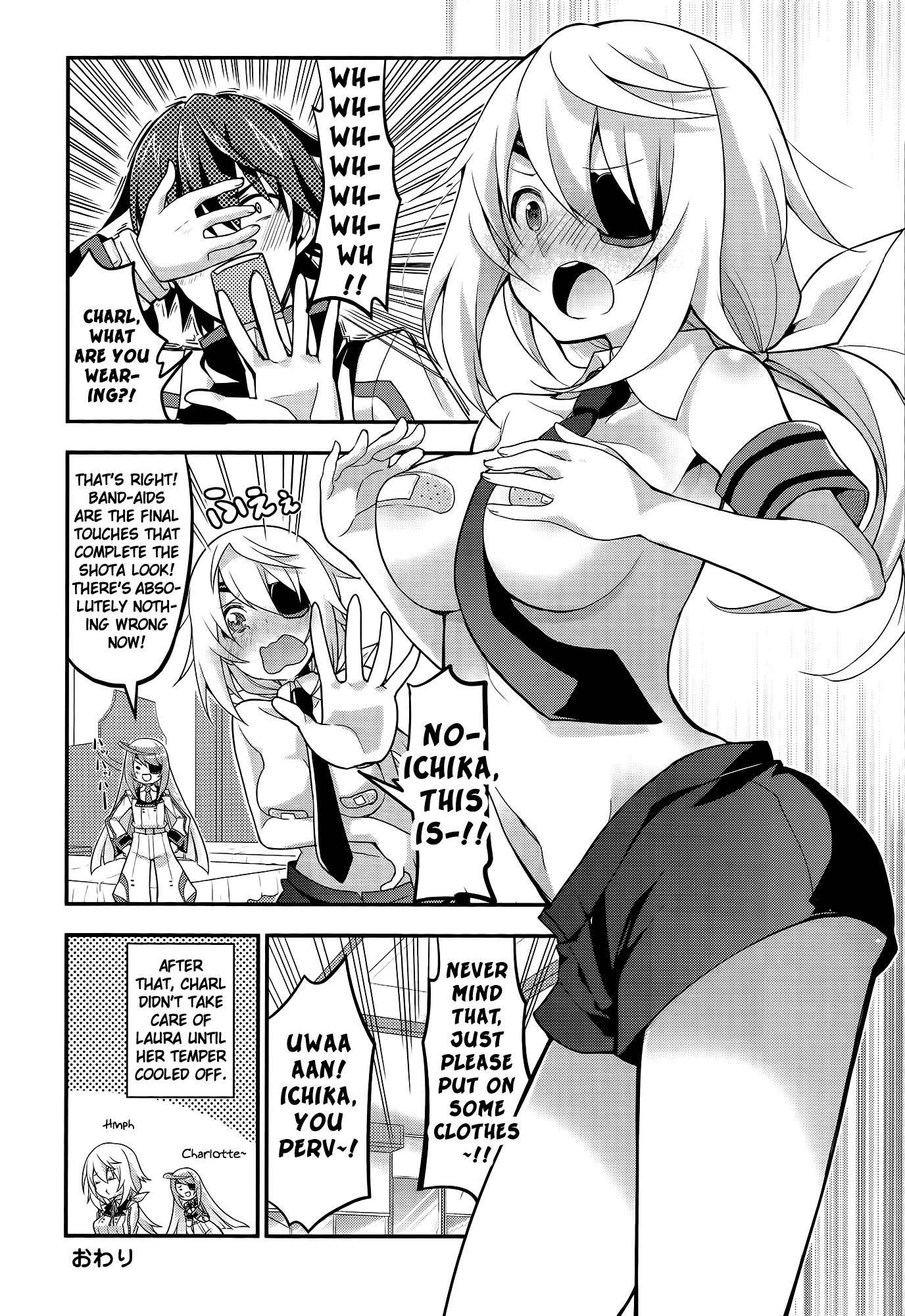 Infinite Stratos Comic Anthology Chapter 7 page 4 - Chapter 7 : Produced by Laura