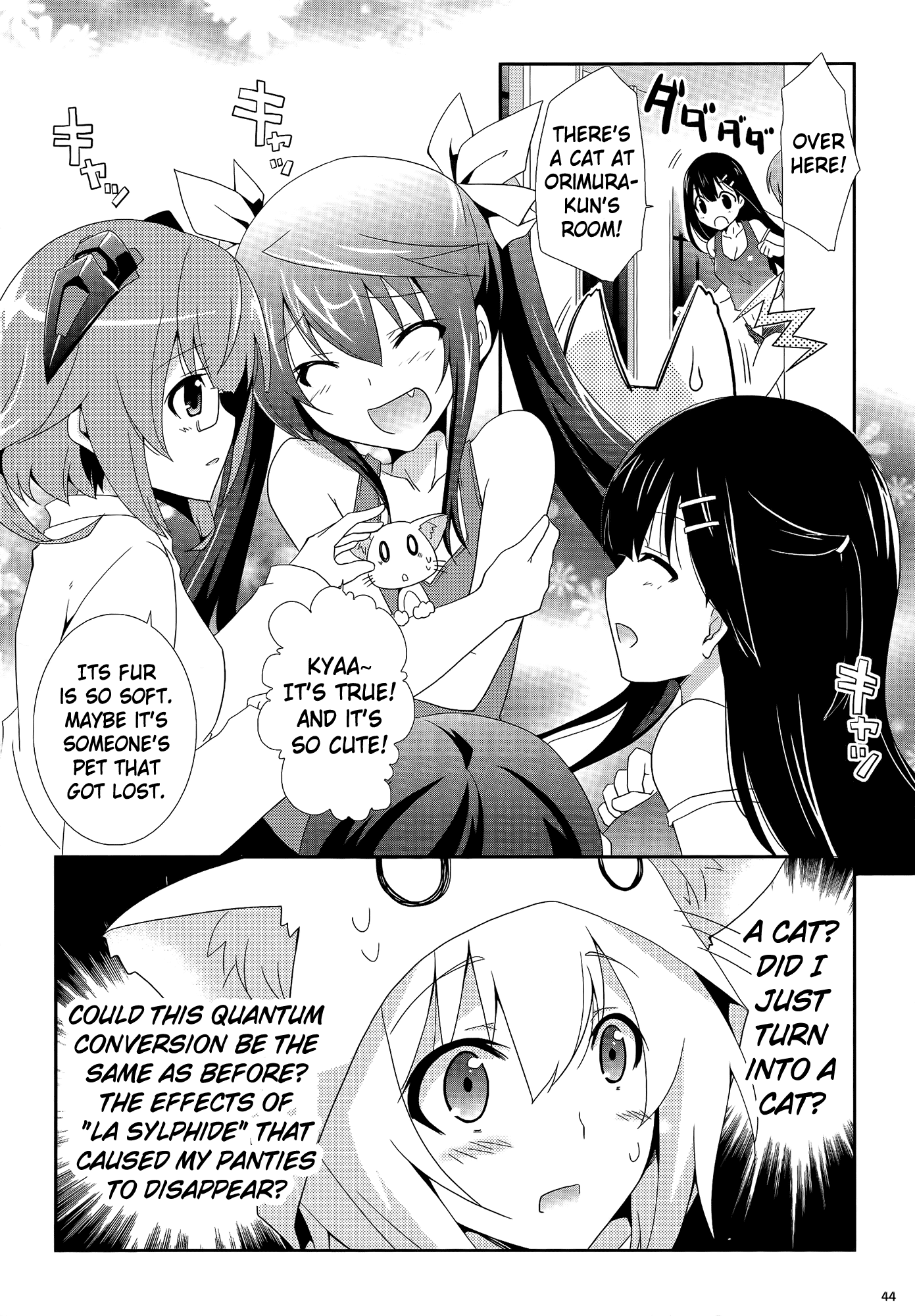 Infinite Stratos Comic Anthology Chapter 8 page 2 - Chapter 8 : Rhapsody of a Kitten Again