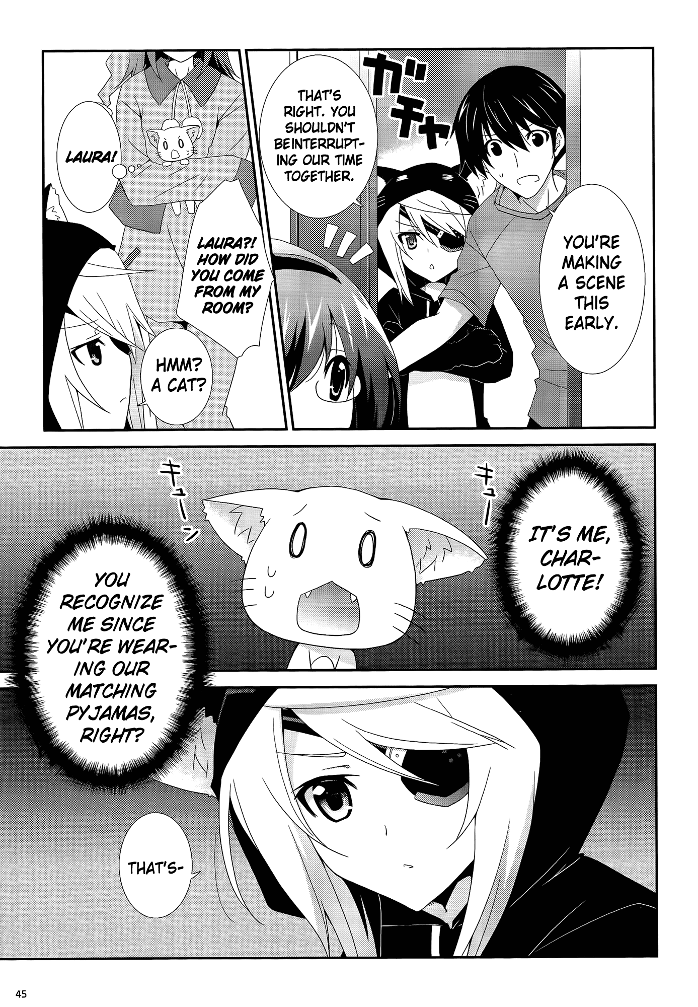 Infinite Stratos Comic Anthology Chapter 8 page 3 - Chapter 8 : Rhapsody of a Kitten Again