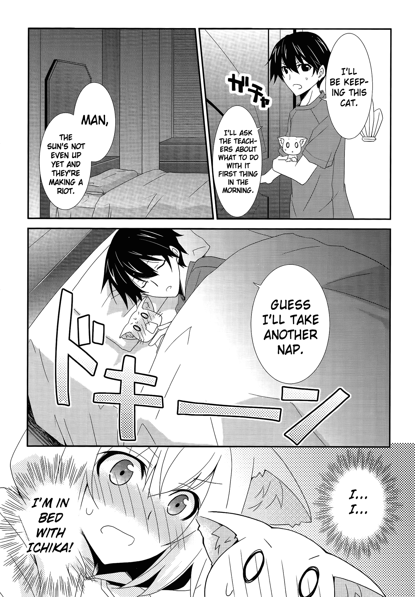 Infinite Stratos Comic Anthology Chapter 8 page 5 - Chapter 8 : Rhapsody of a Kitten Again
