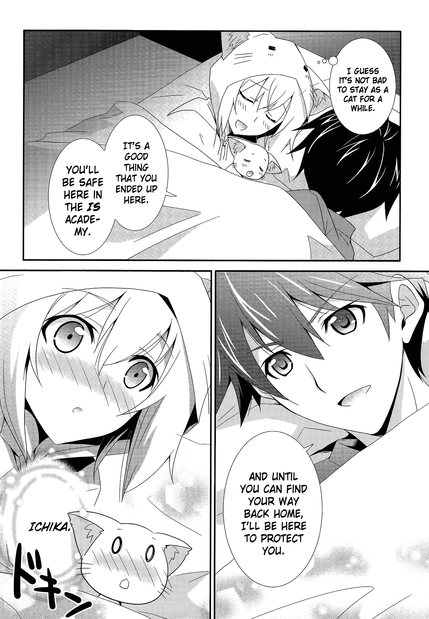 Infinite Stratos Comic Anthology Chapter 8 page 6 - Chapter 8 : Rhapsody of a Kitten Again