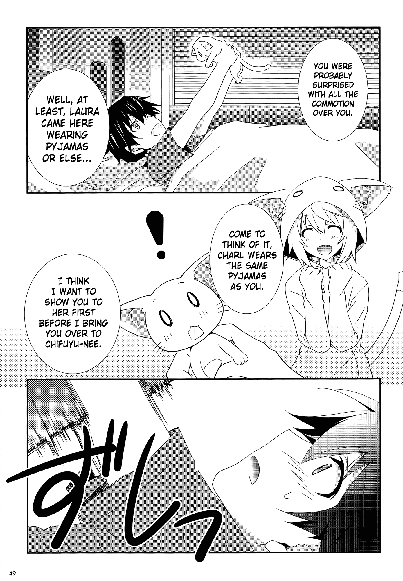 Infinite Stratos Comic Anthology Chapter 8 page 7 - Chapter 8 : Rhapsody of a Kitten Again