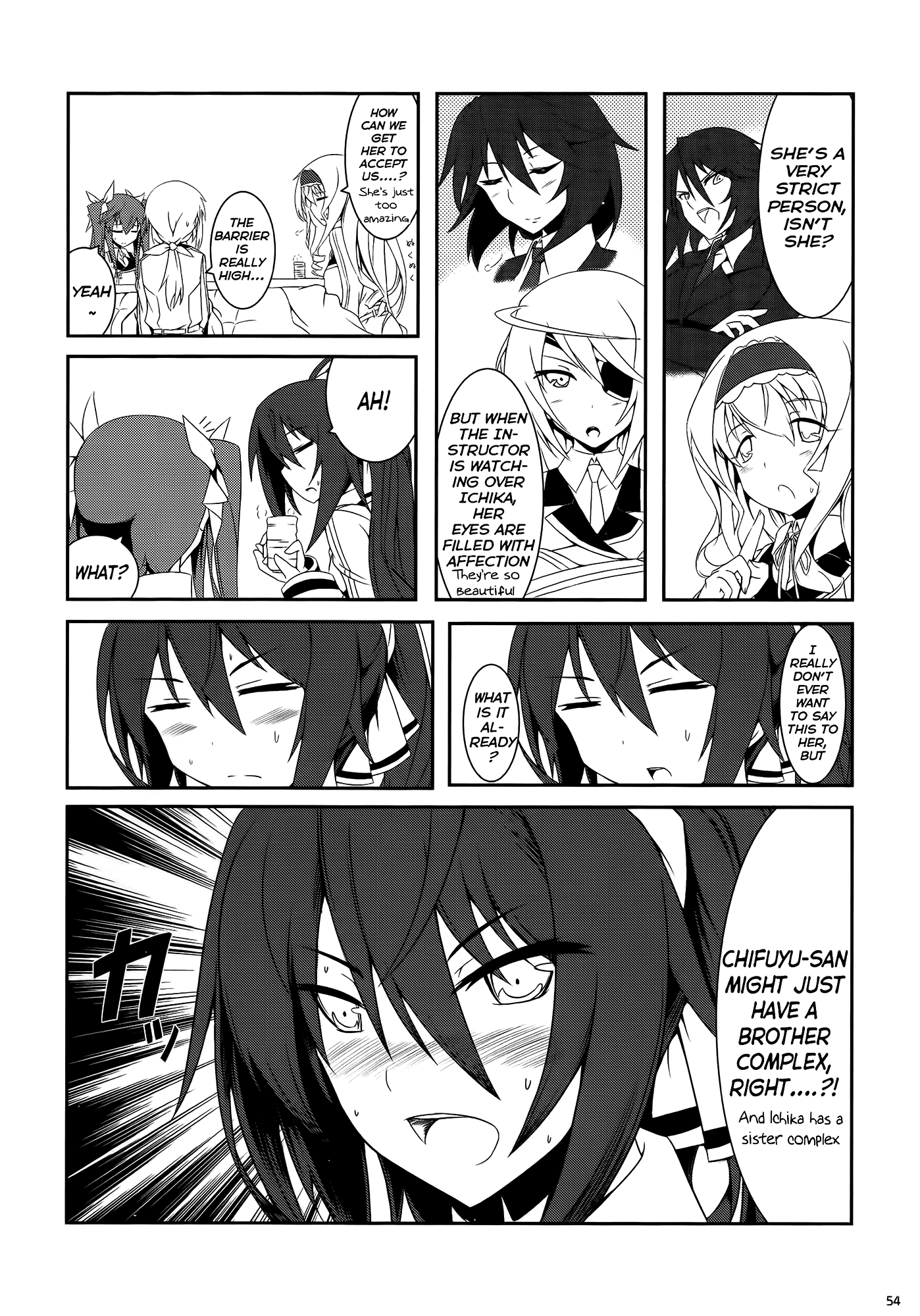 Infinite Stratos Comic Anthology Chapter 9 page 4 - Chapter 9 : "How Can We Get Ichika" Meeting