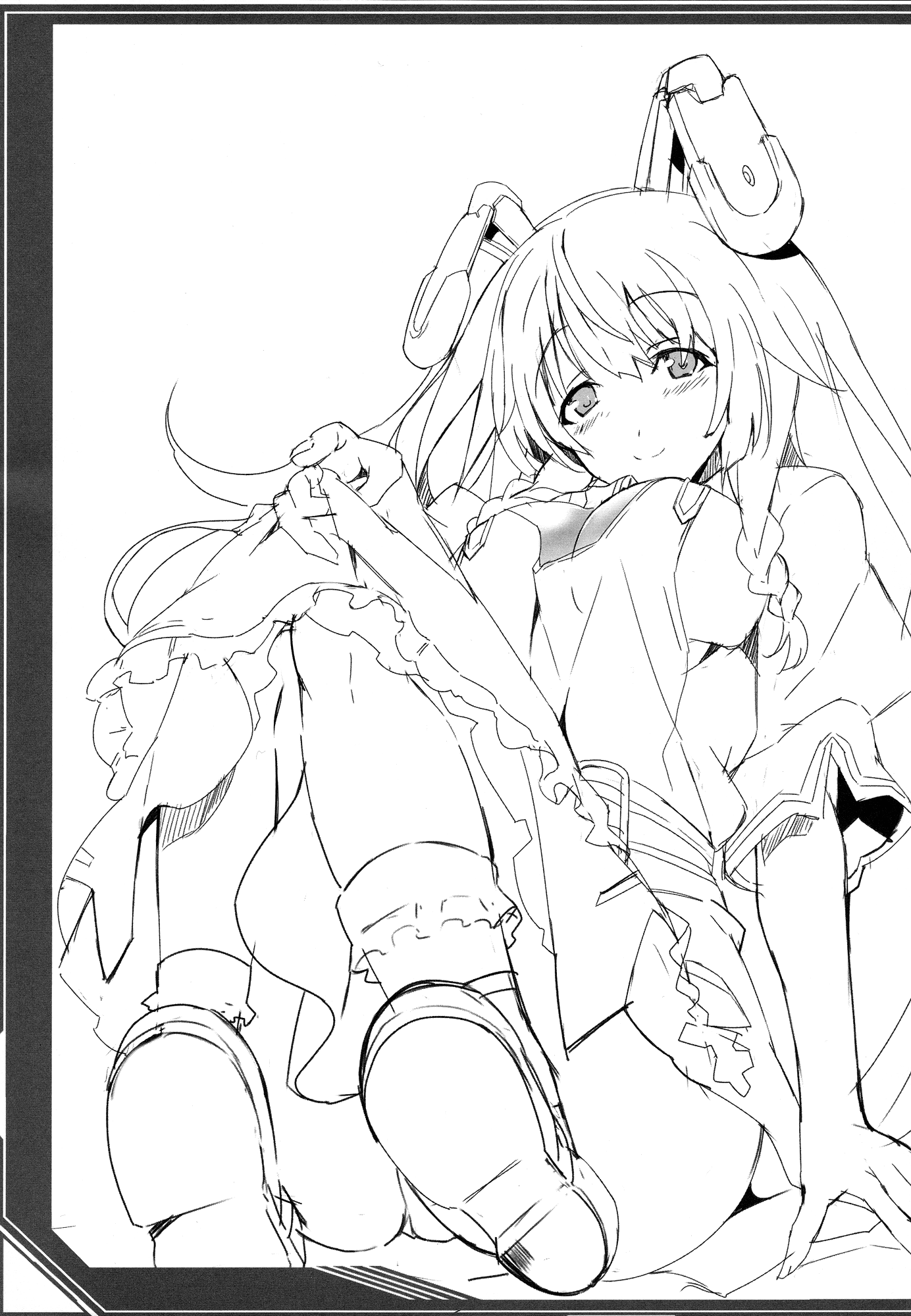 Infinite Stratos - Infinite Stratos Book Direct From The Warehouse (Artbook) Chapter 0.2 page 14 - Chapter 0 v2 : Infinite Stratos Book Direct From The Warehouse [Complete]