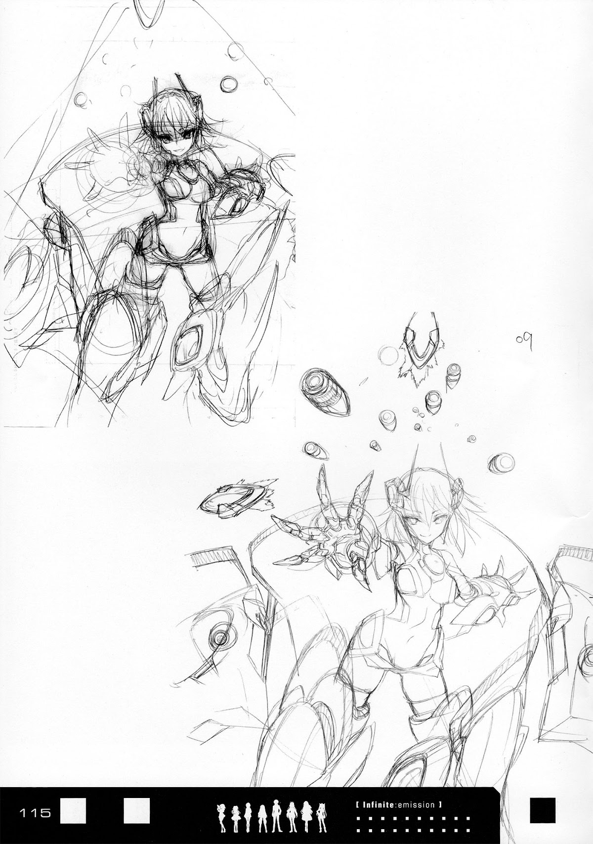 Infinite Stratos - Infinite:Emission (Artbook) Chapter 0.2 page 115 - Chapter 0 v2 : Infinite:Emission [Complete]