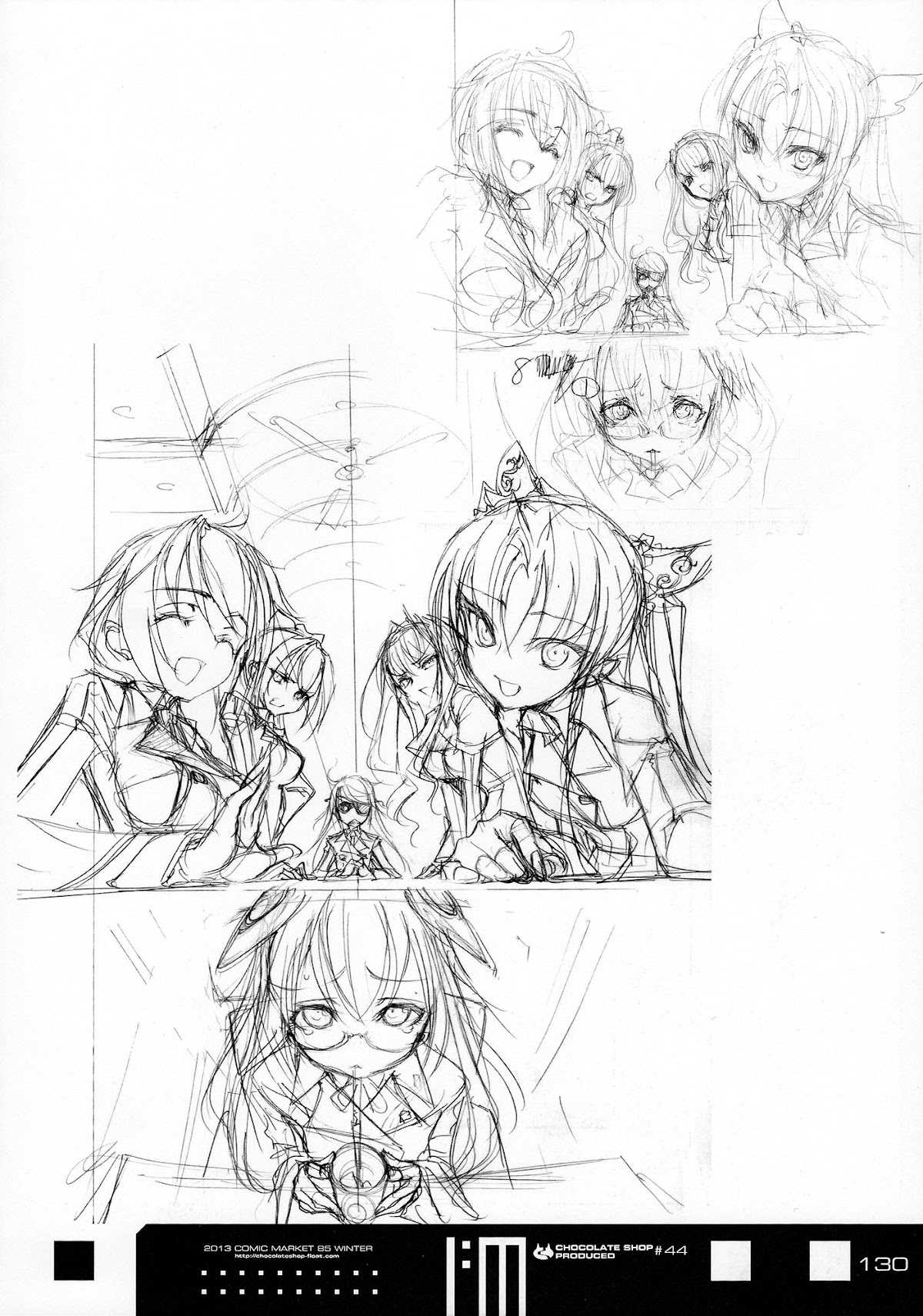 Infinite Stratos - Infinite:Emission (Artbook) Chapter 0.2 page 130 - Chapter 0 v2 : Infinite:Emission [Complete]