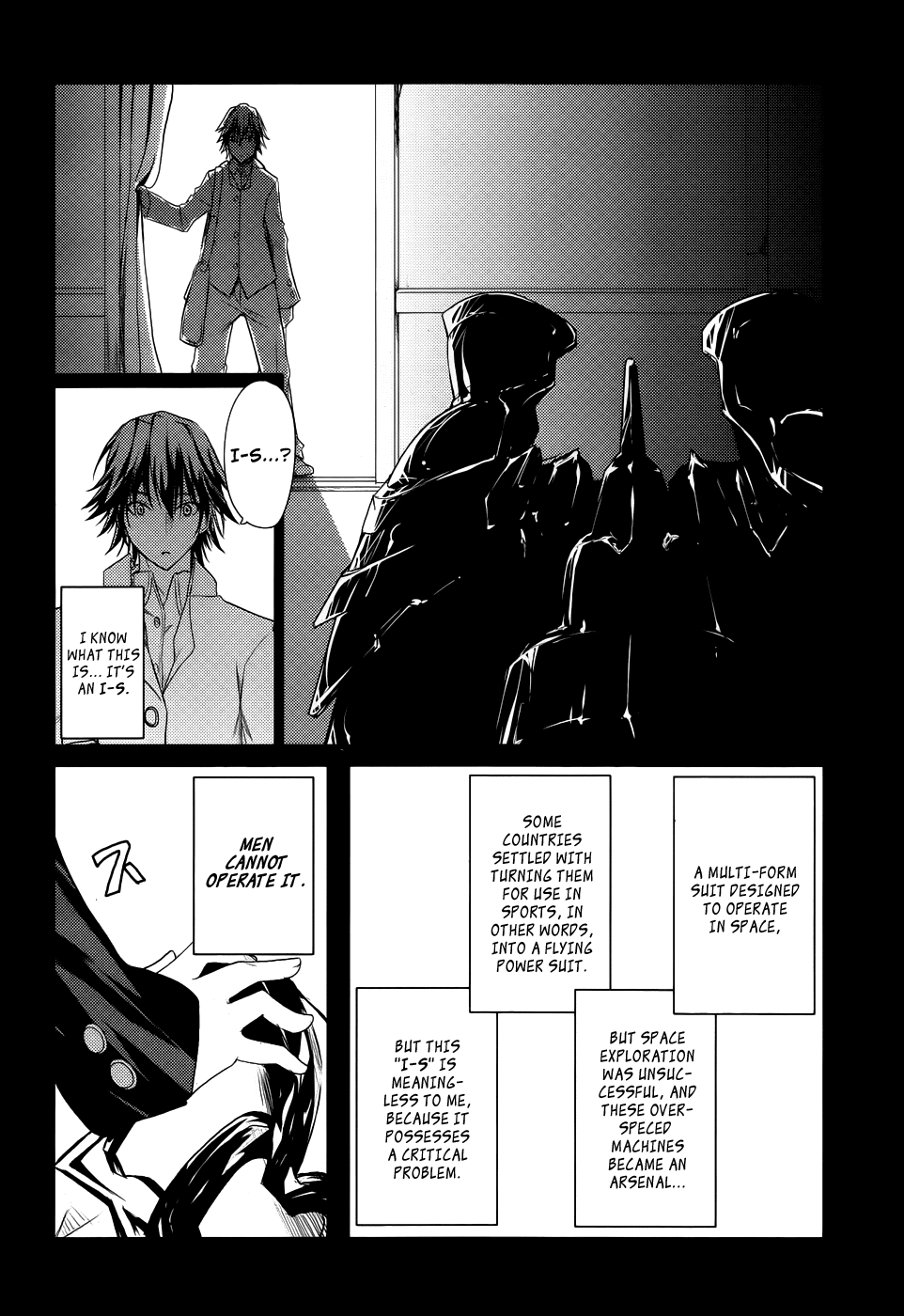 Infinite Stratos Chapter 1 page 12 - Chapter 1