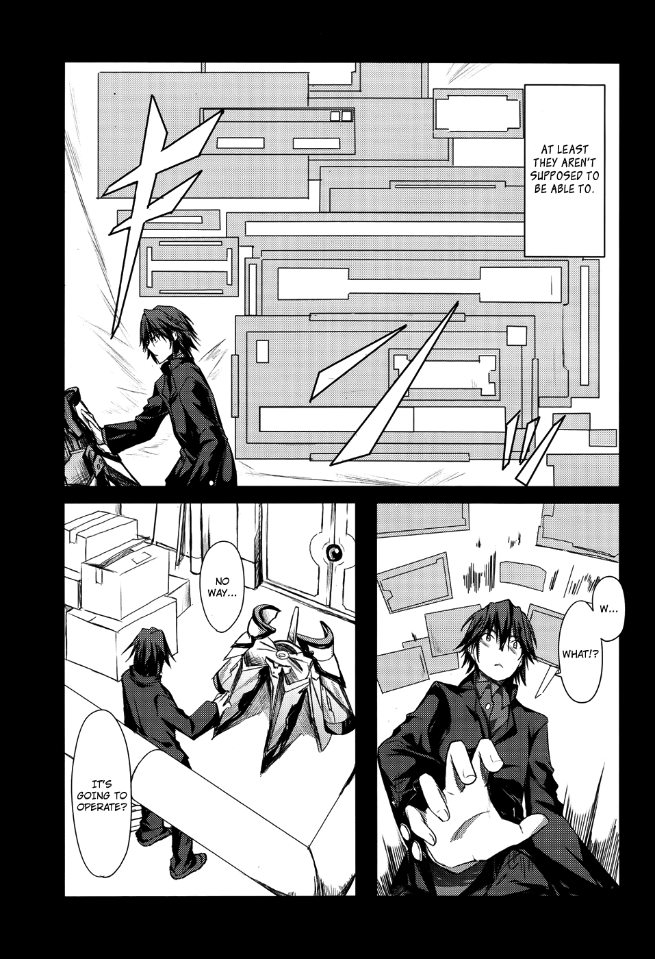 Infinite Stratos Chapter 1 page 13 - Chapter 1