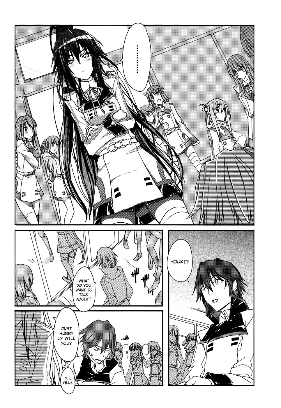 Infinite Stratos Chapter 1 page 16 - Chapter 1