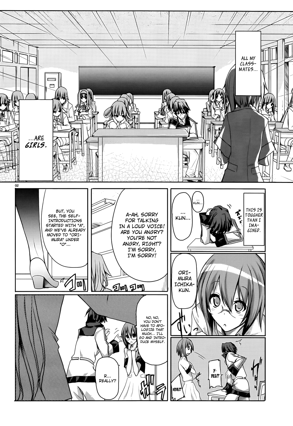 Infinite Stratos Chapter 1 page 2 - Chapter 1