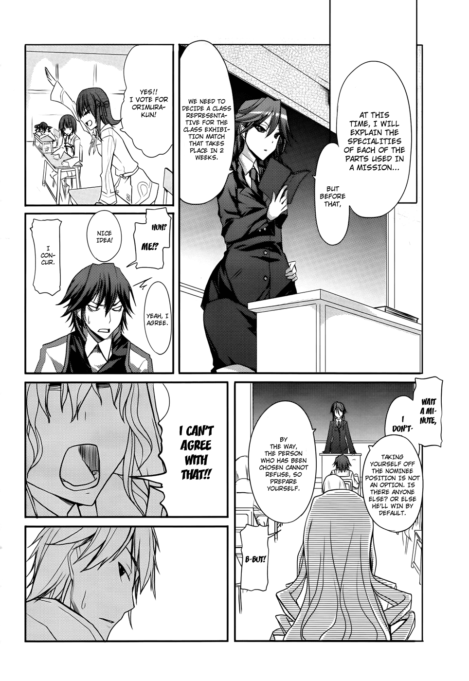 Infinite Stratos Chapter 1 page 20 - Chapter 1
