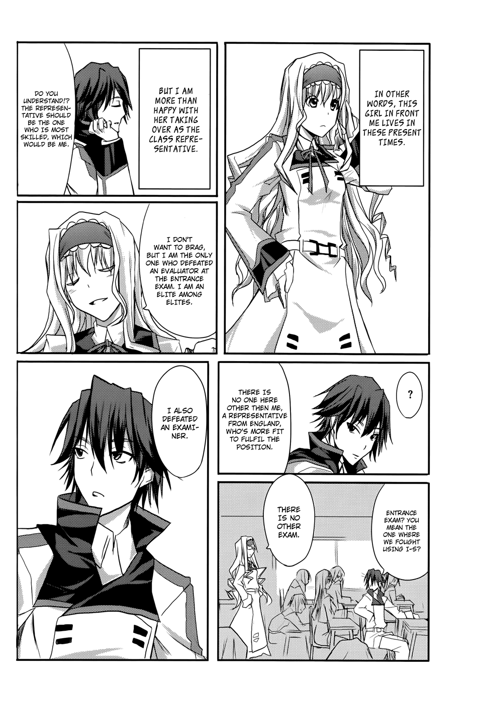 Infinite Stratos Chapter 1 page 22 - Chapter 1