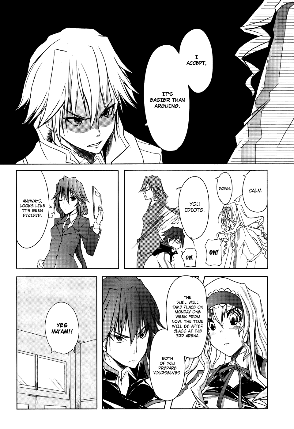 Infinite Stratos Chapter 1 page 26 - Chapter 1