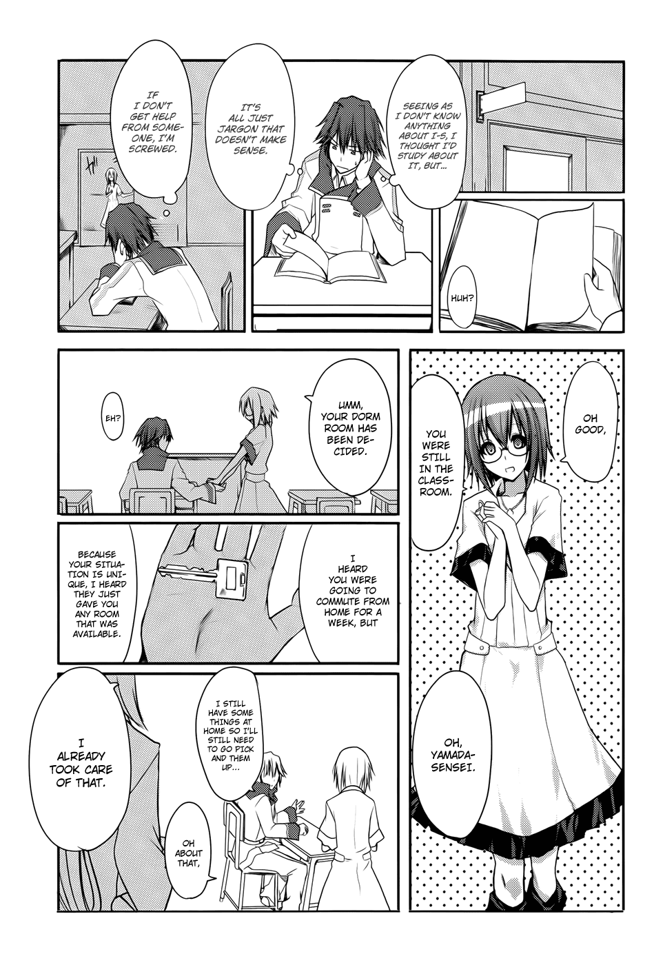 Infinite Stratos Chapter 1 page 27 - Chapter 1