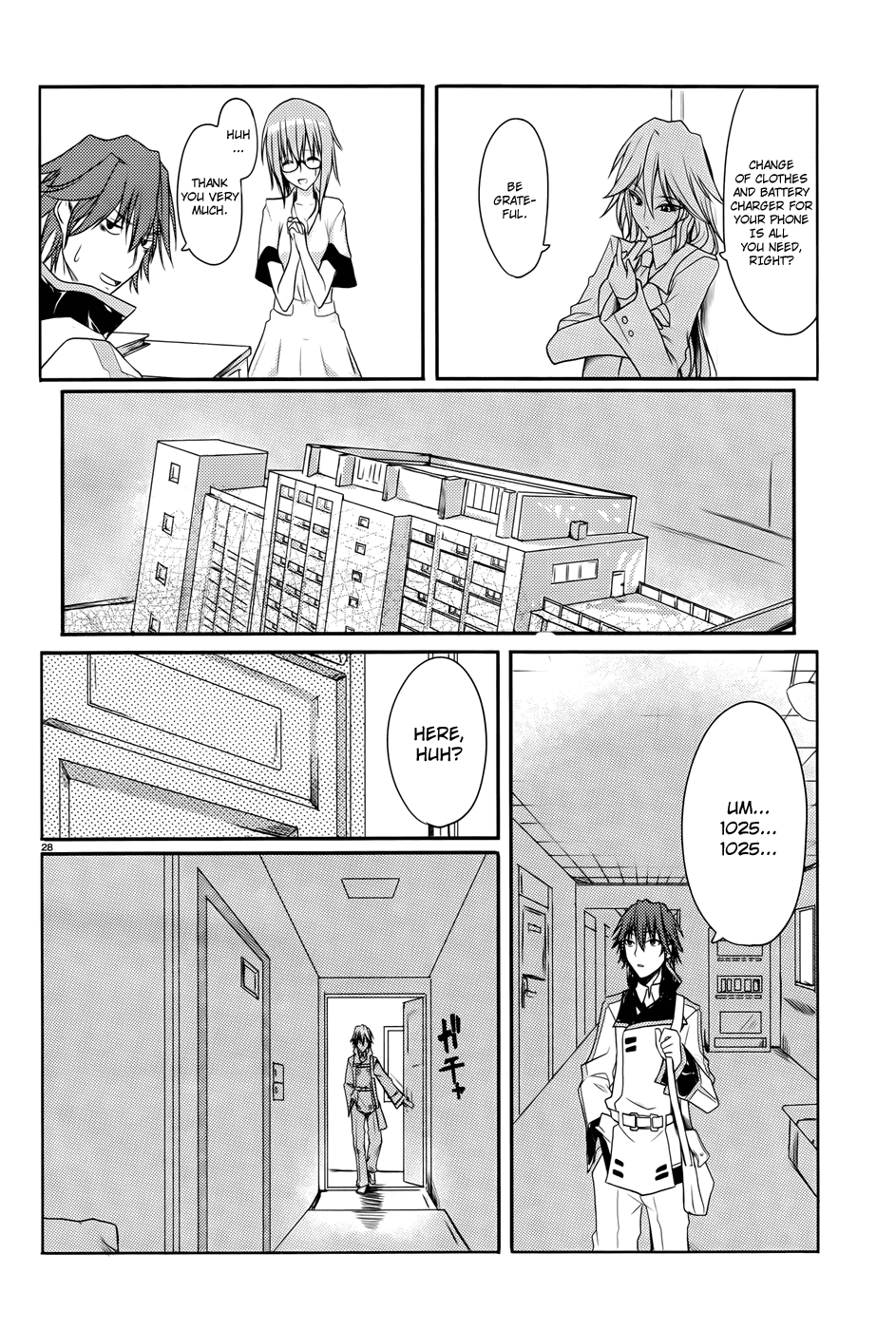 Infinite Stratos Chapter 1 page 28 - Chapter 1